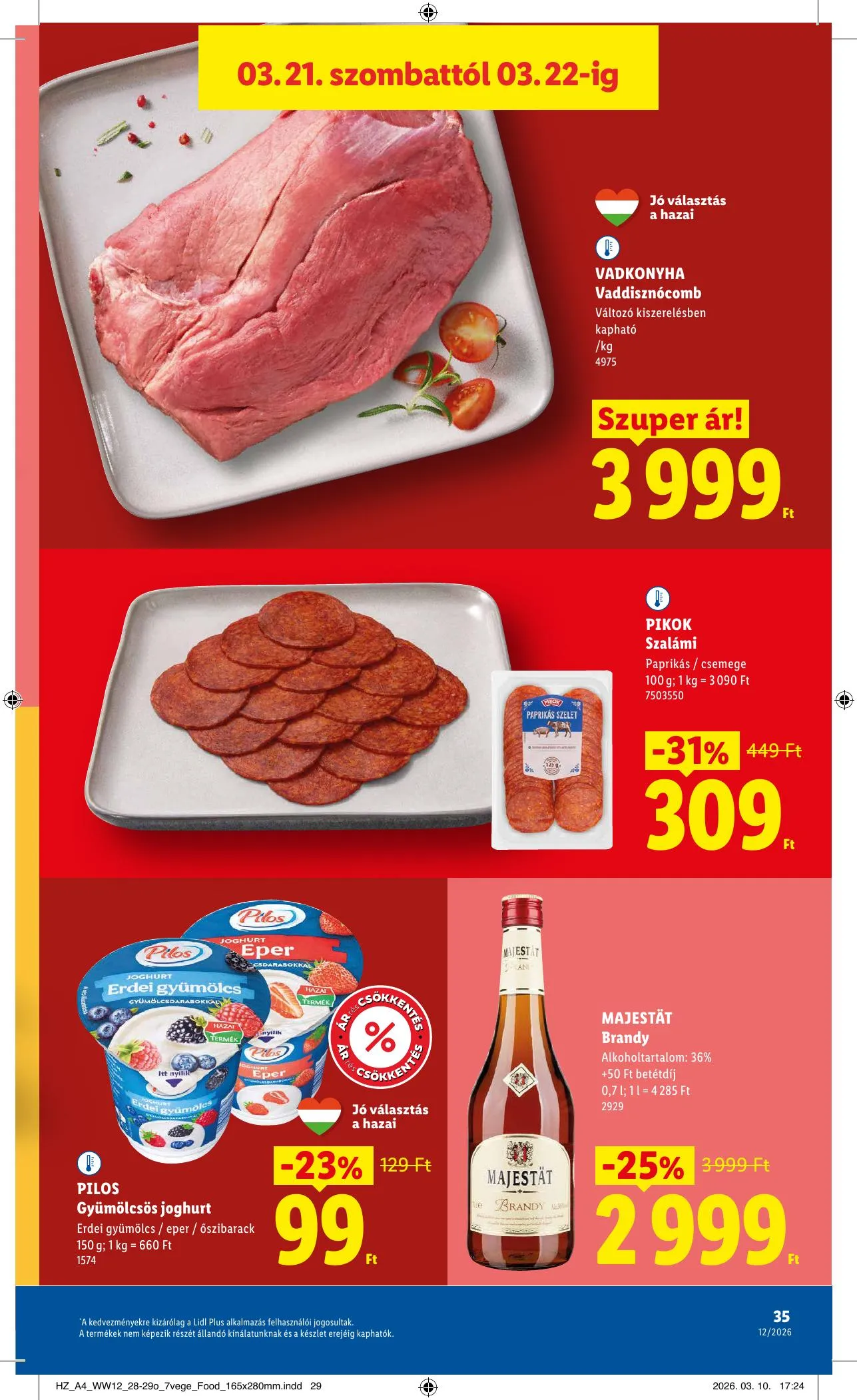 Lidl akciós újság 03.19–03.25 – 35. oldal