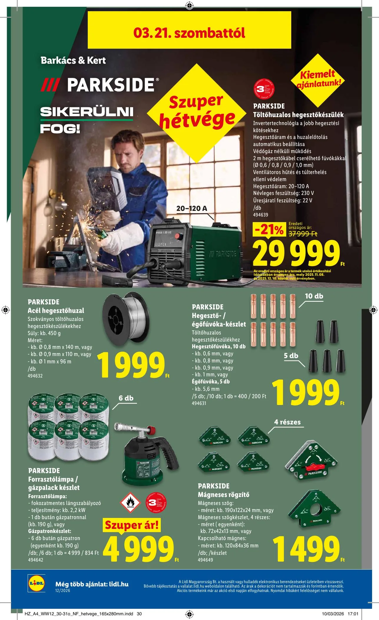 Lidl akciós újság 03.19–03.25 – 36. oldal
