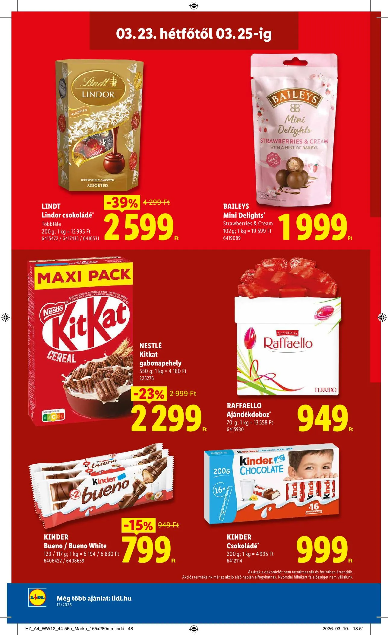 Lidl akciós újság 03.19–03.25 – 54. oldal