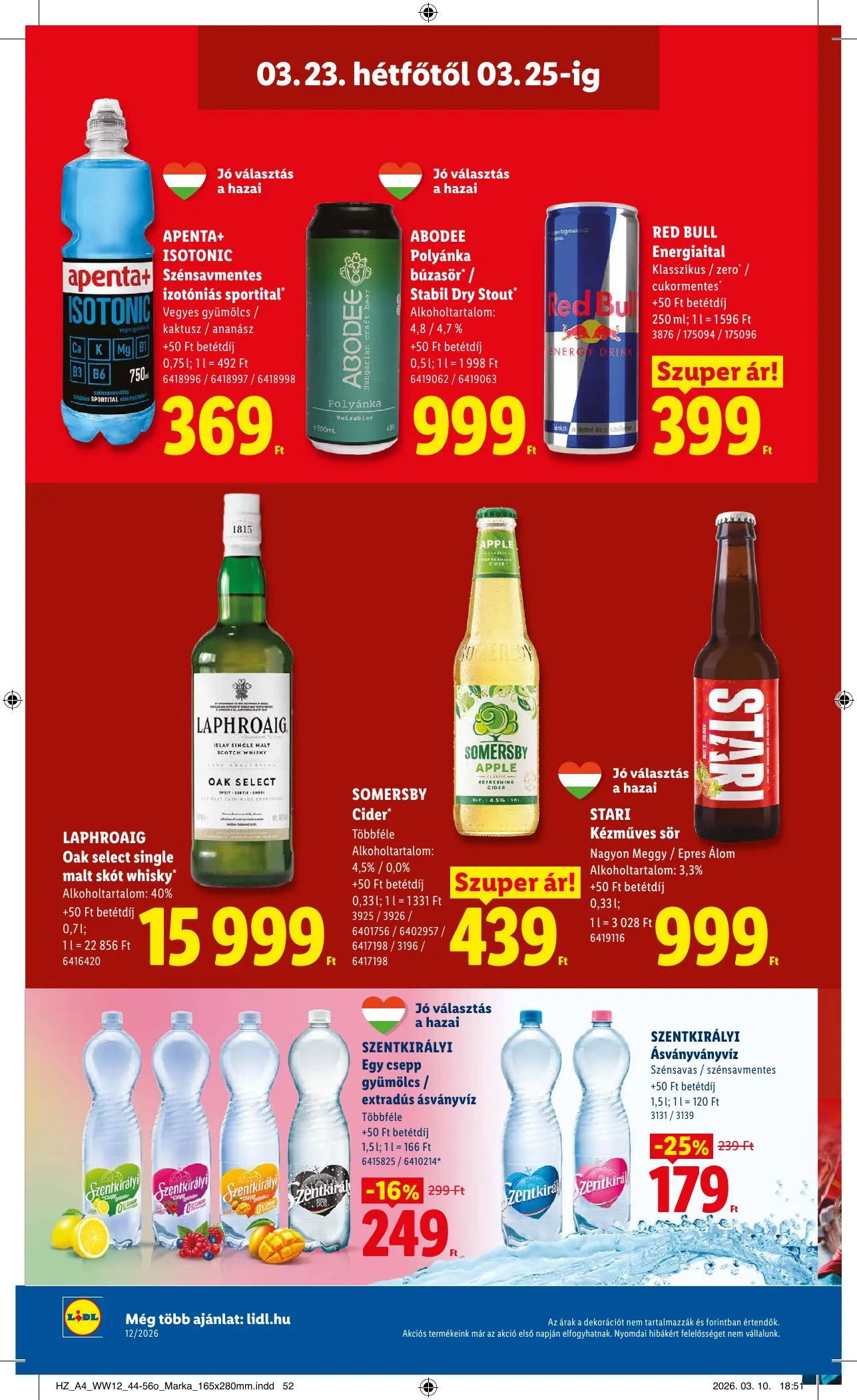 Lidl akciós újság 03.19–03.25 – 58. oldal