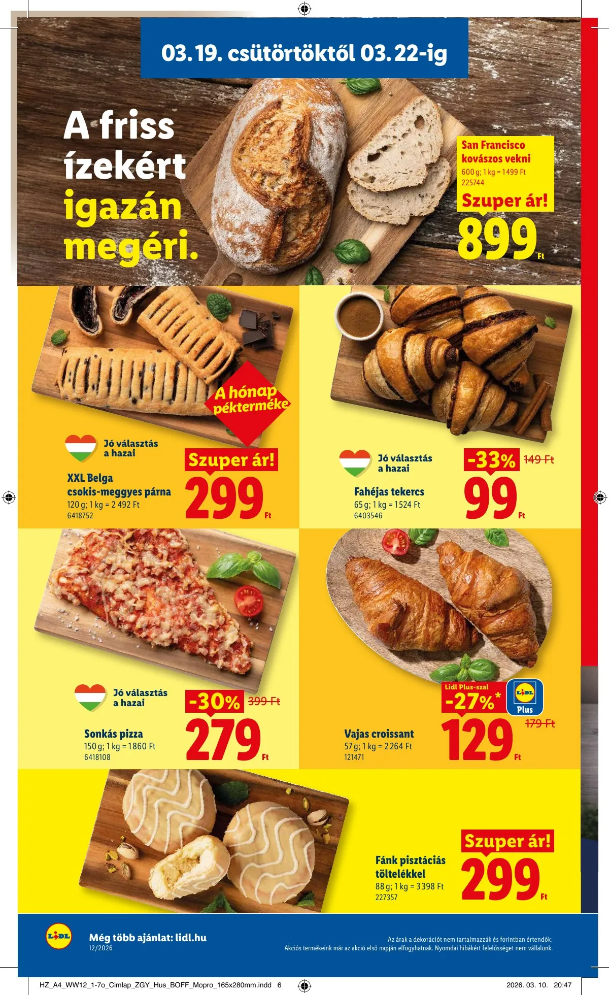 Lidl akciós újság 03.19–03.25 – 8. oldal