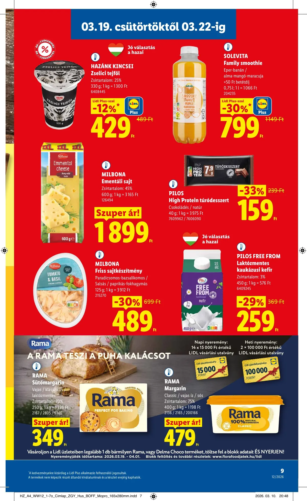 Lidl akciós újság 03.19–03.25 – 9. oldal