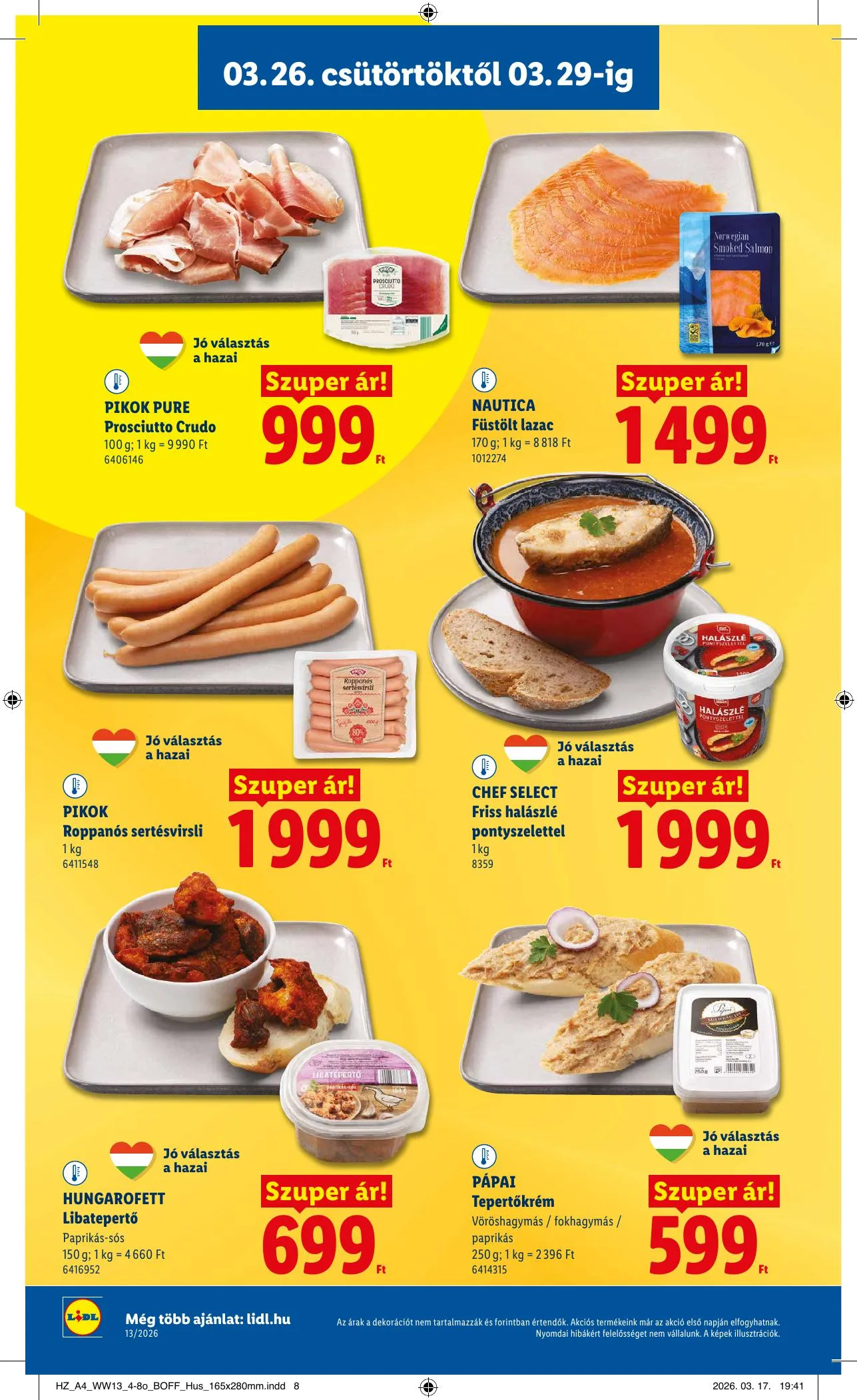 Lidl akciós újság 03.26–03.31 – 10. oldal