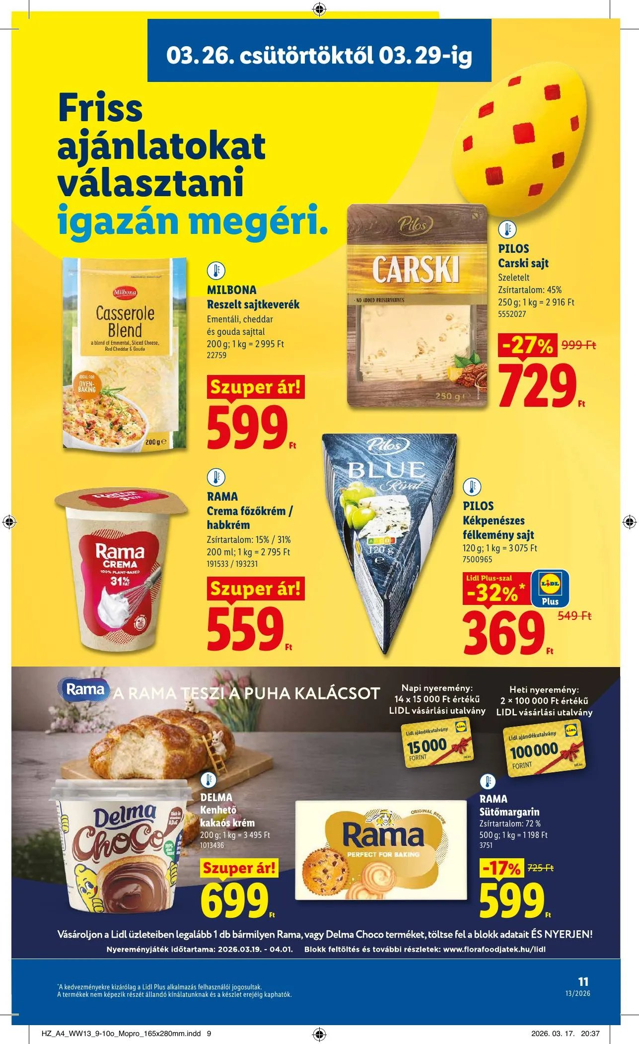 Lidl akciós újság 03.26–03.31 – 11. oldal