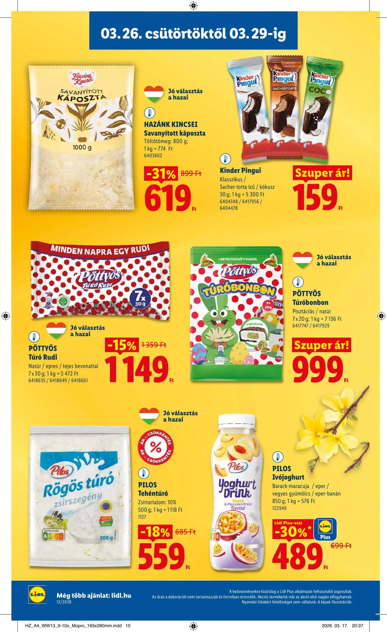 Lidl akciós újság 03.26–03.31 – 12. oldal