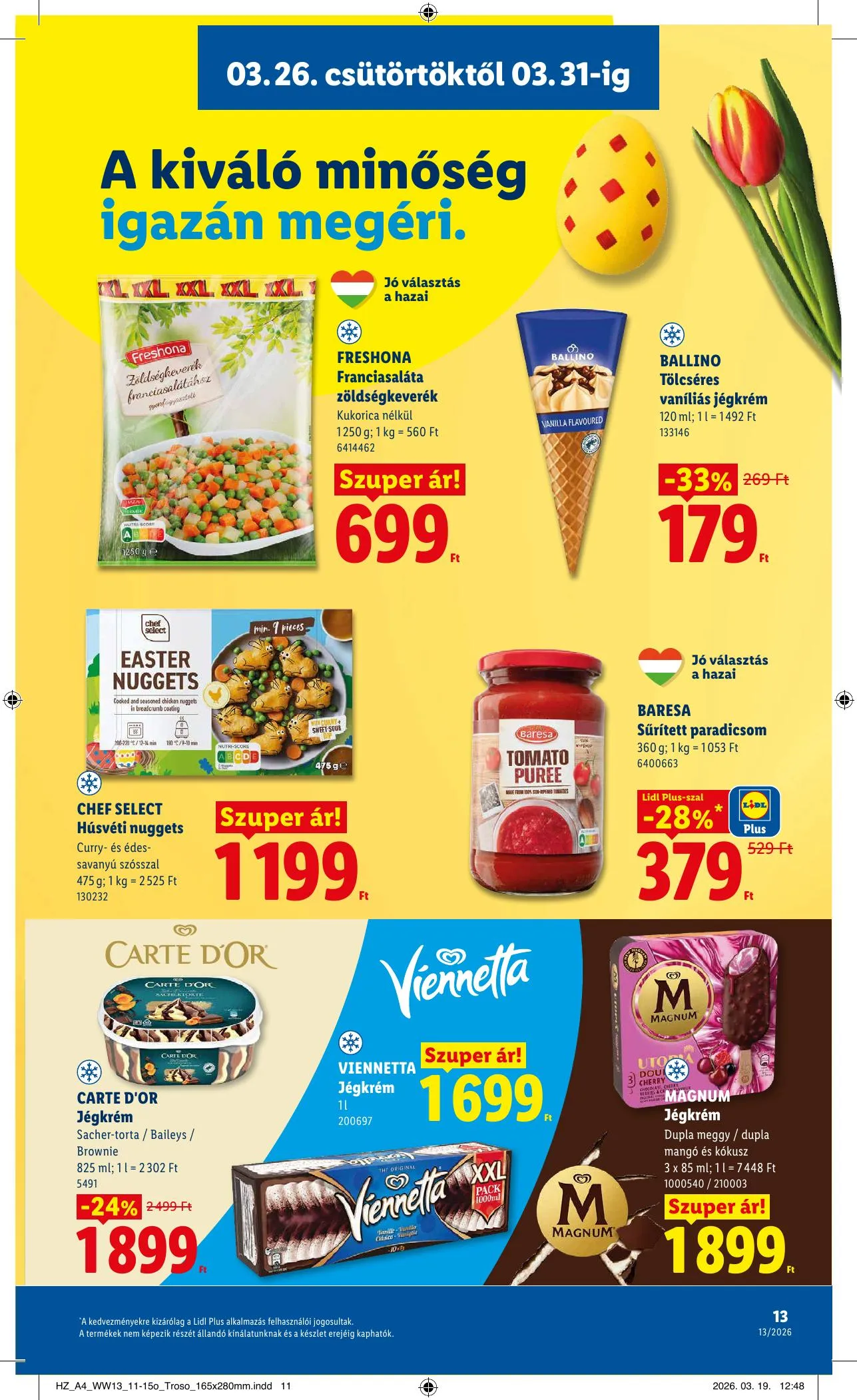 Lidl akciós újság 03.26–03.31 – 13. oldal