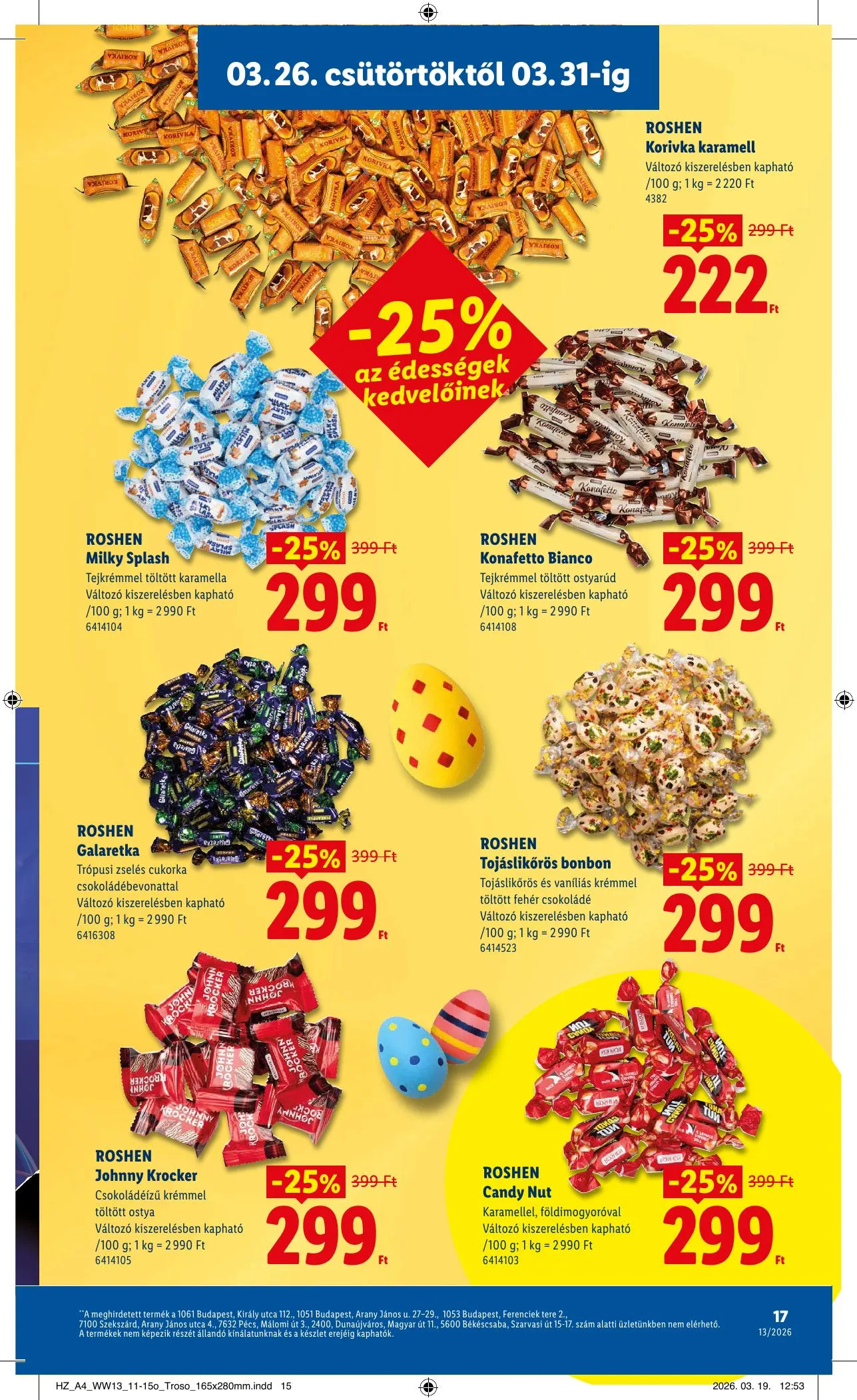 Lidl akciós újság 03.26–03.31 – 17. oldal