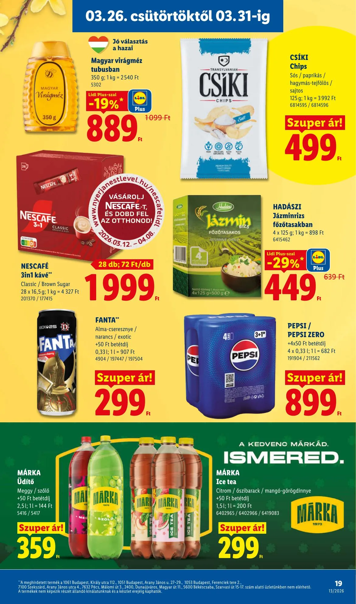 Lidl akciós újság 03.26–03.31 – 19. oldal