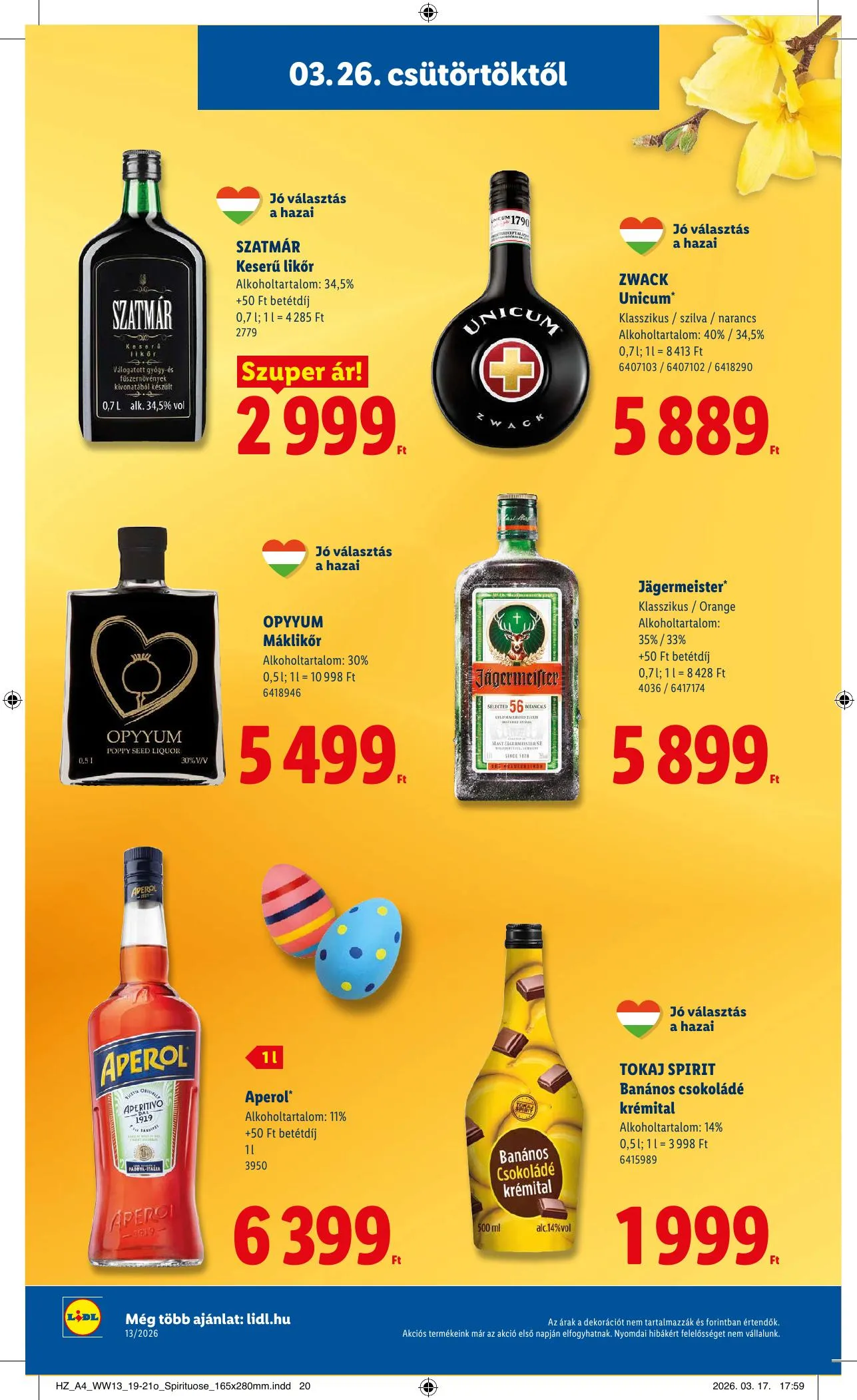 Lidl akciós újság 03.26–03.31 – 26. oldal