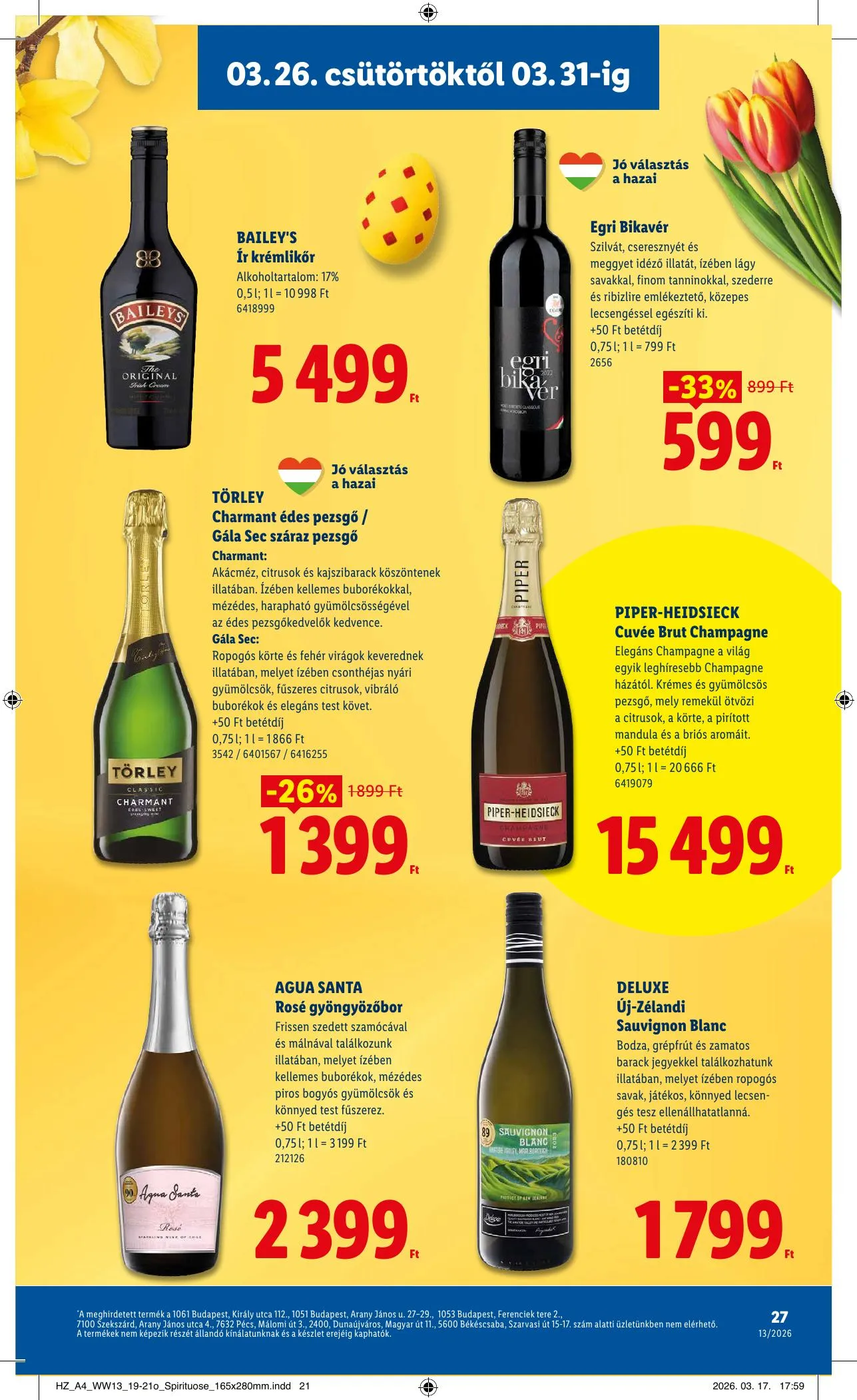 Lidl akciós újság 03.26–03.31 – 27. oldal