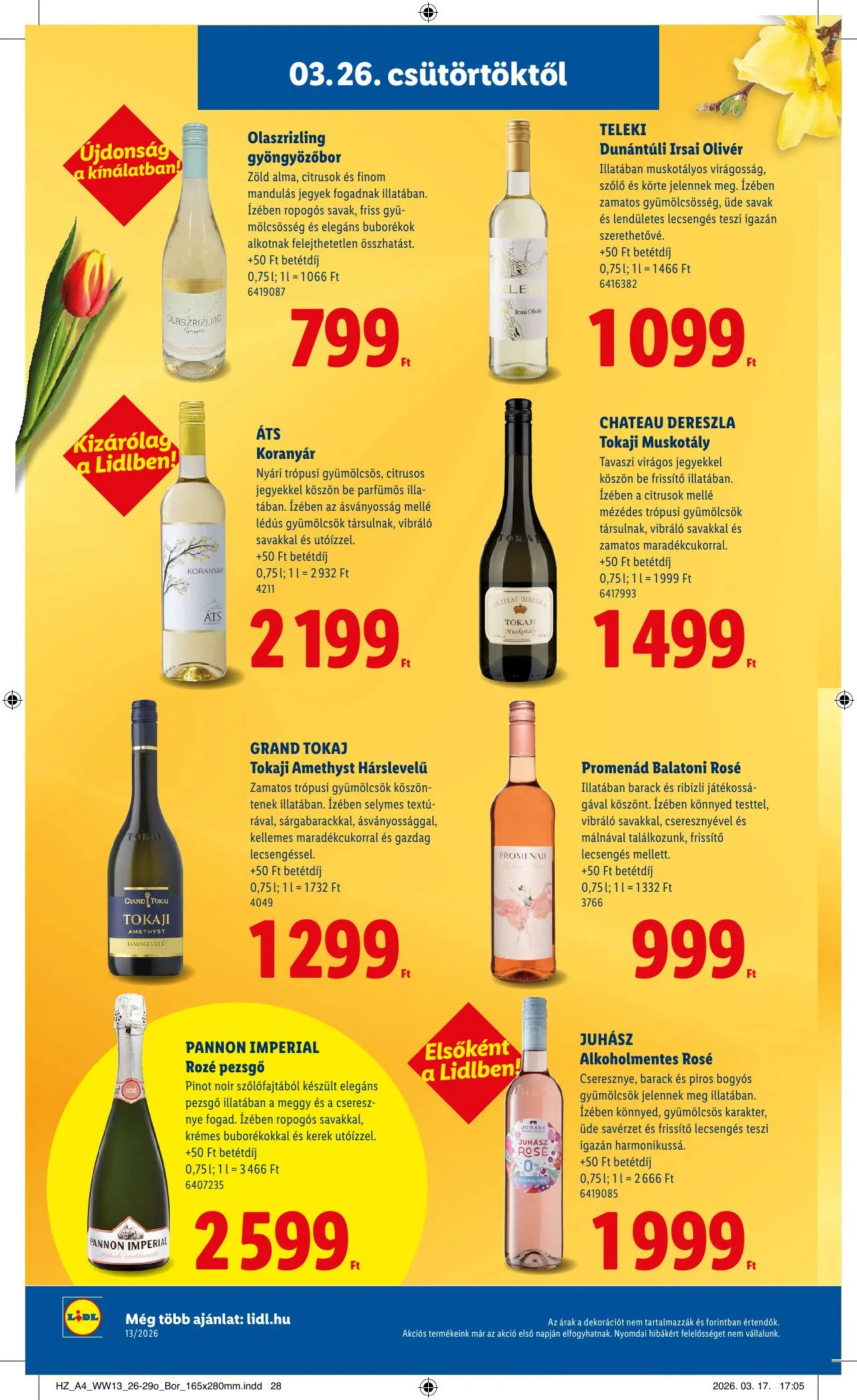 Lidl akciós újság 03.26–03.31 – 32. oldal