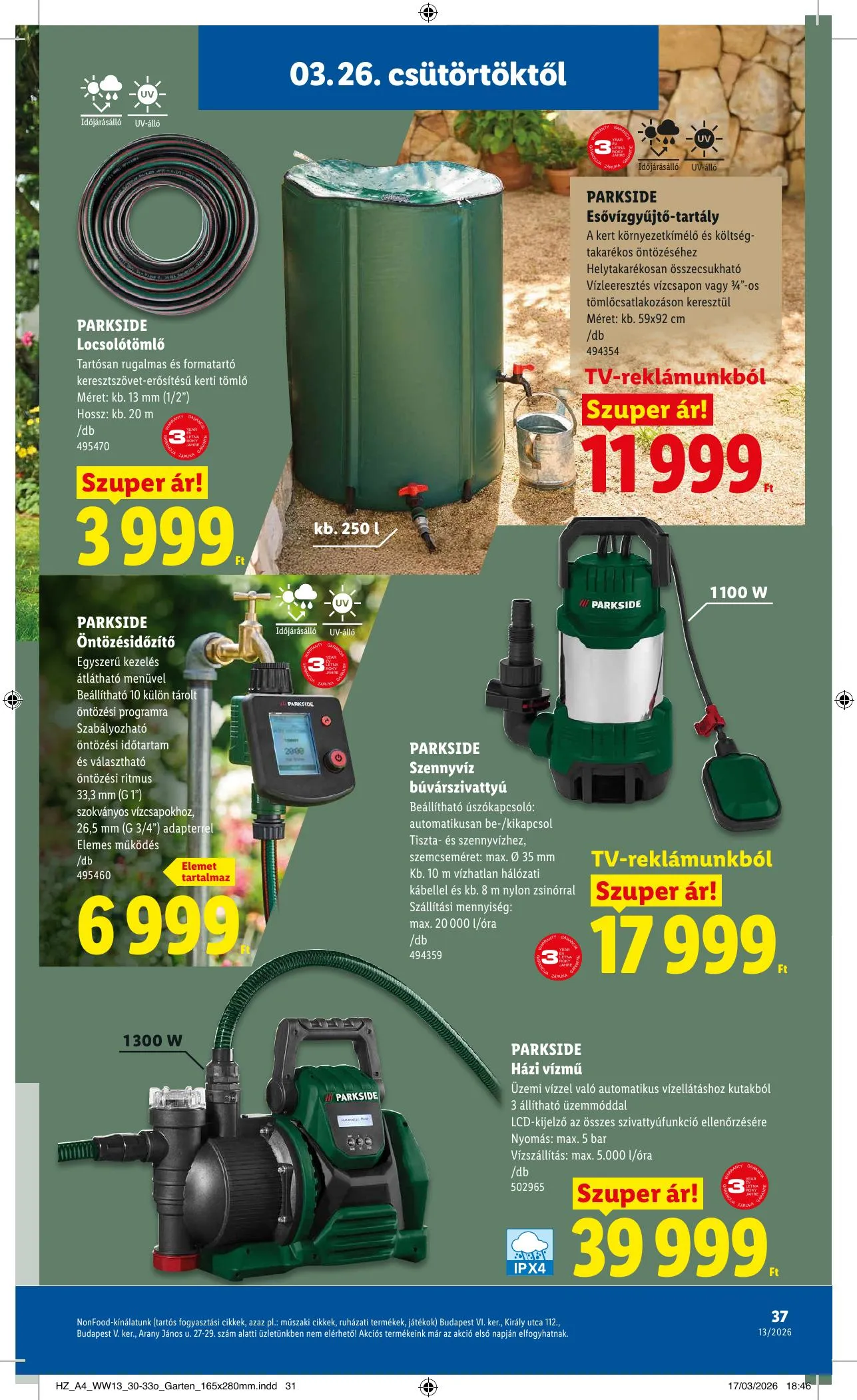 Lidl akciós újság 03.26–03.31 – 37. oldal