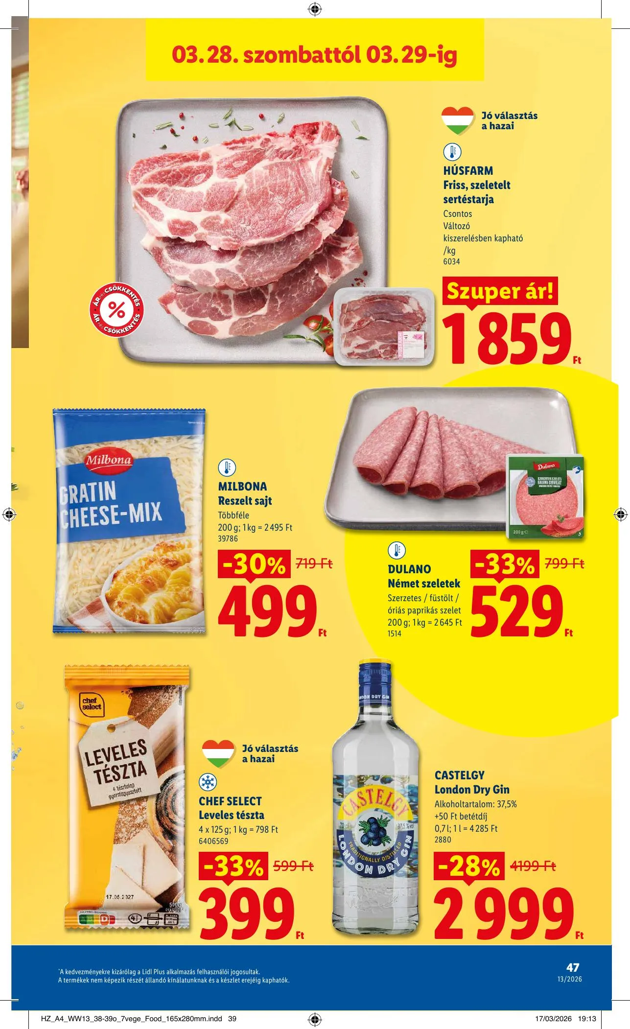 Lidl akciós újság 03.26–03.31 – 47. oldal