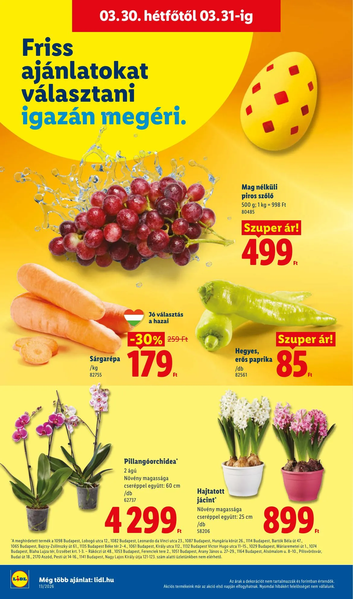 Lidl akciós újság 03.26–03.31 – 62. oldal