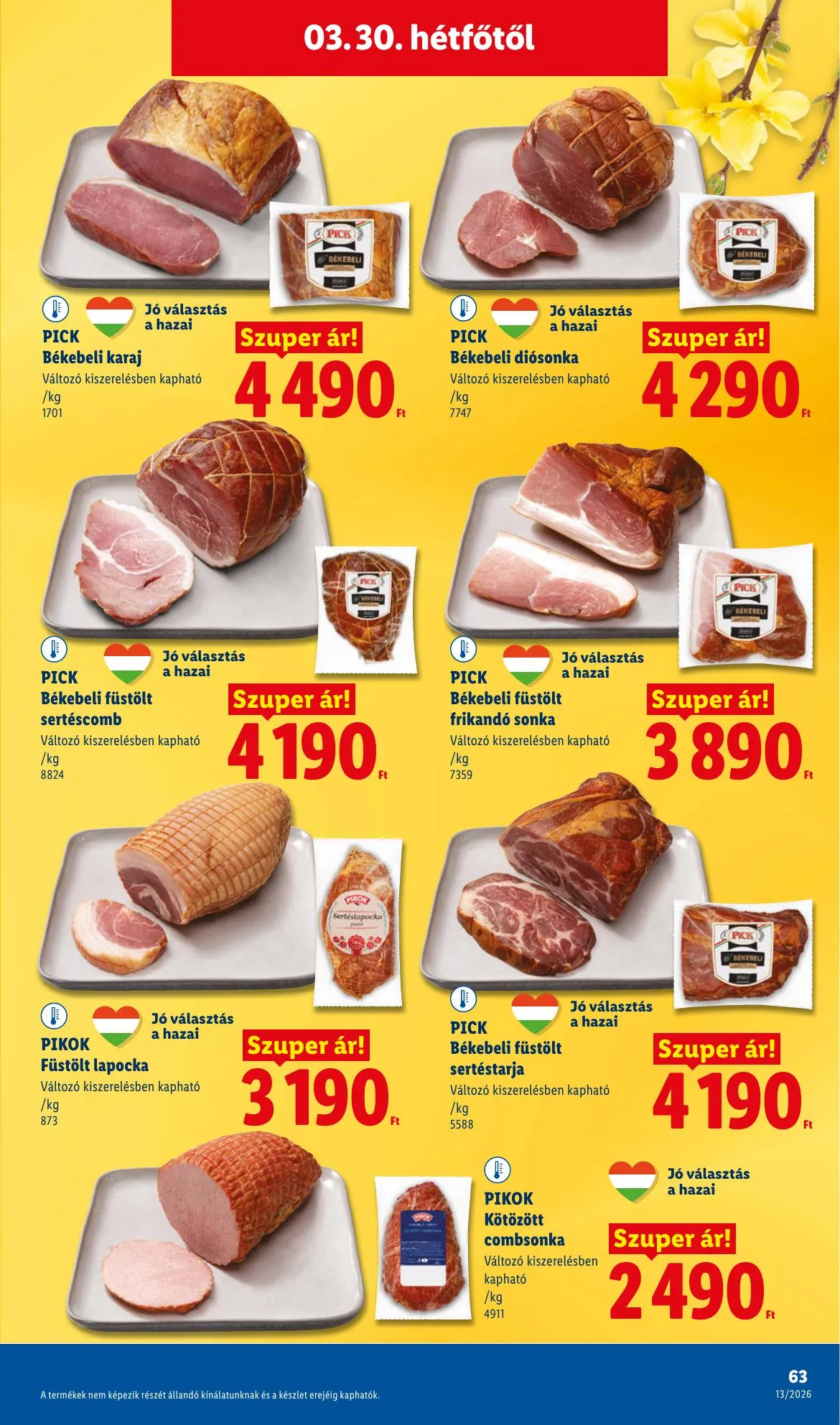 Lidl akciós újság 03.26–03.31 – 63. oldal