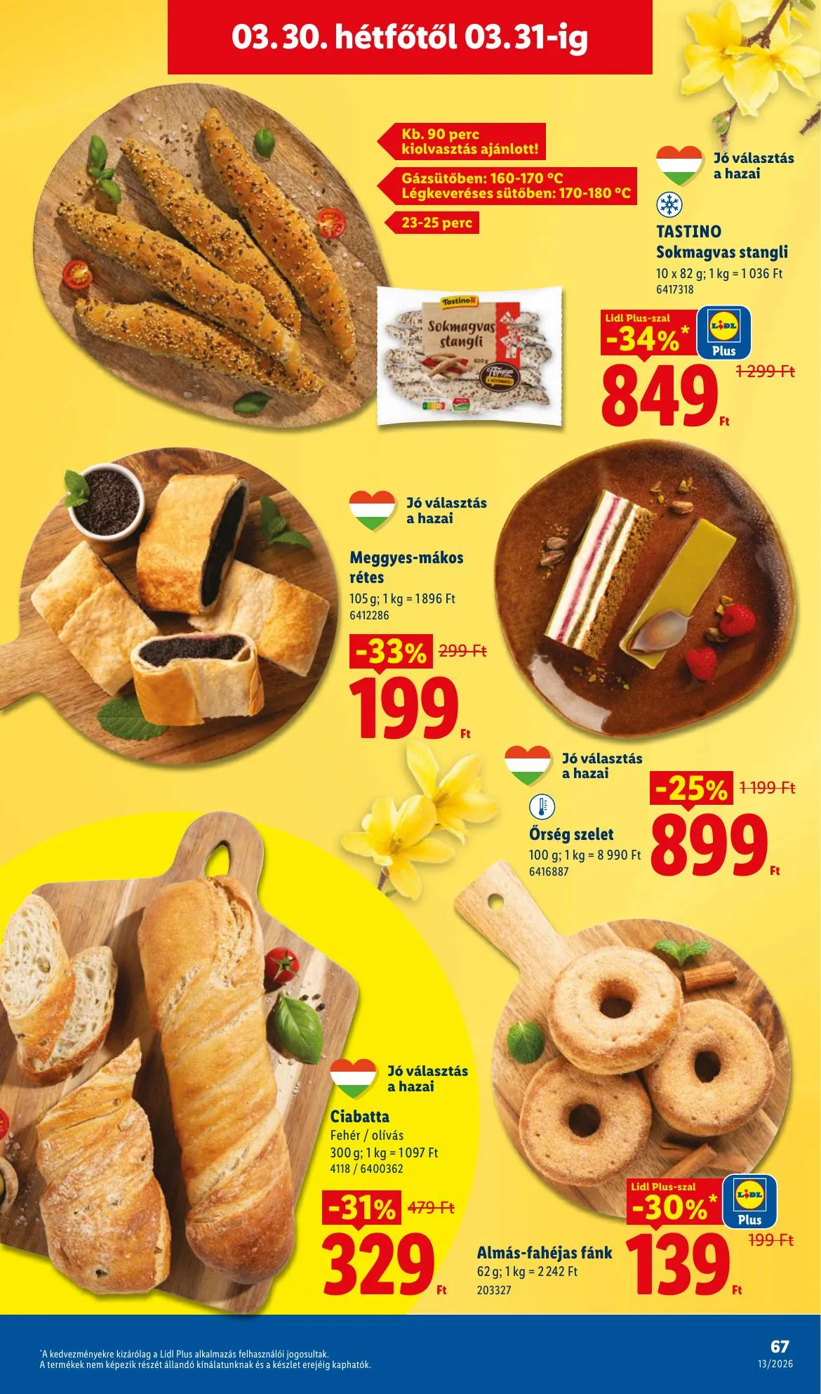 Lidl akciós újság 03.26–03.31 – 67. oldal