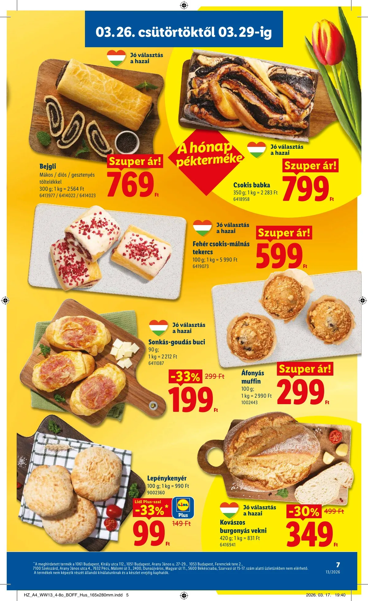 Lidl akciós újság 03.26–03.31 – 7. oldal