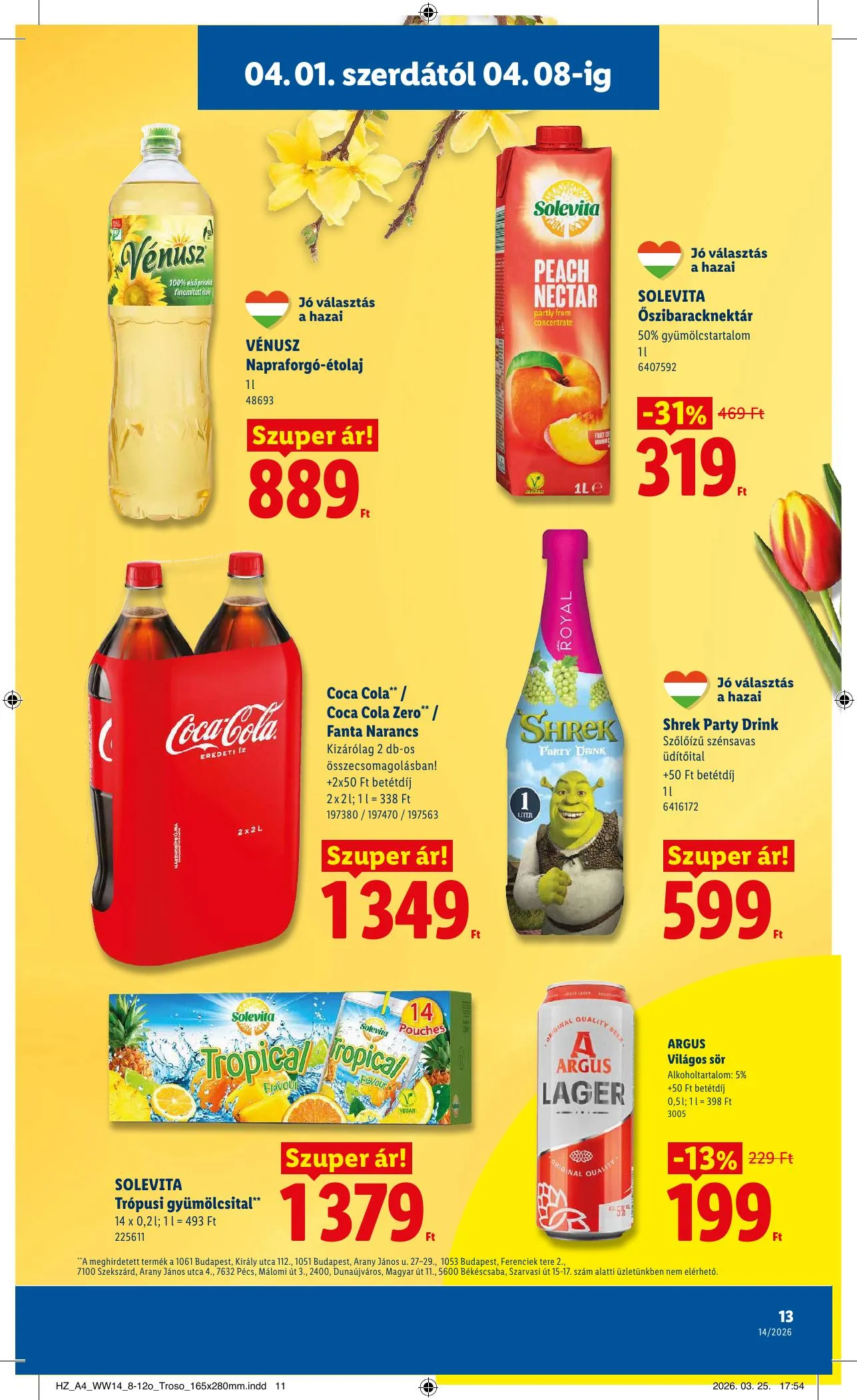 Lidl akciós újság 04.01–04.08 – 13. oldal