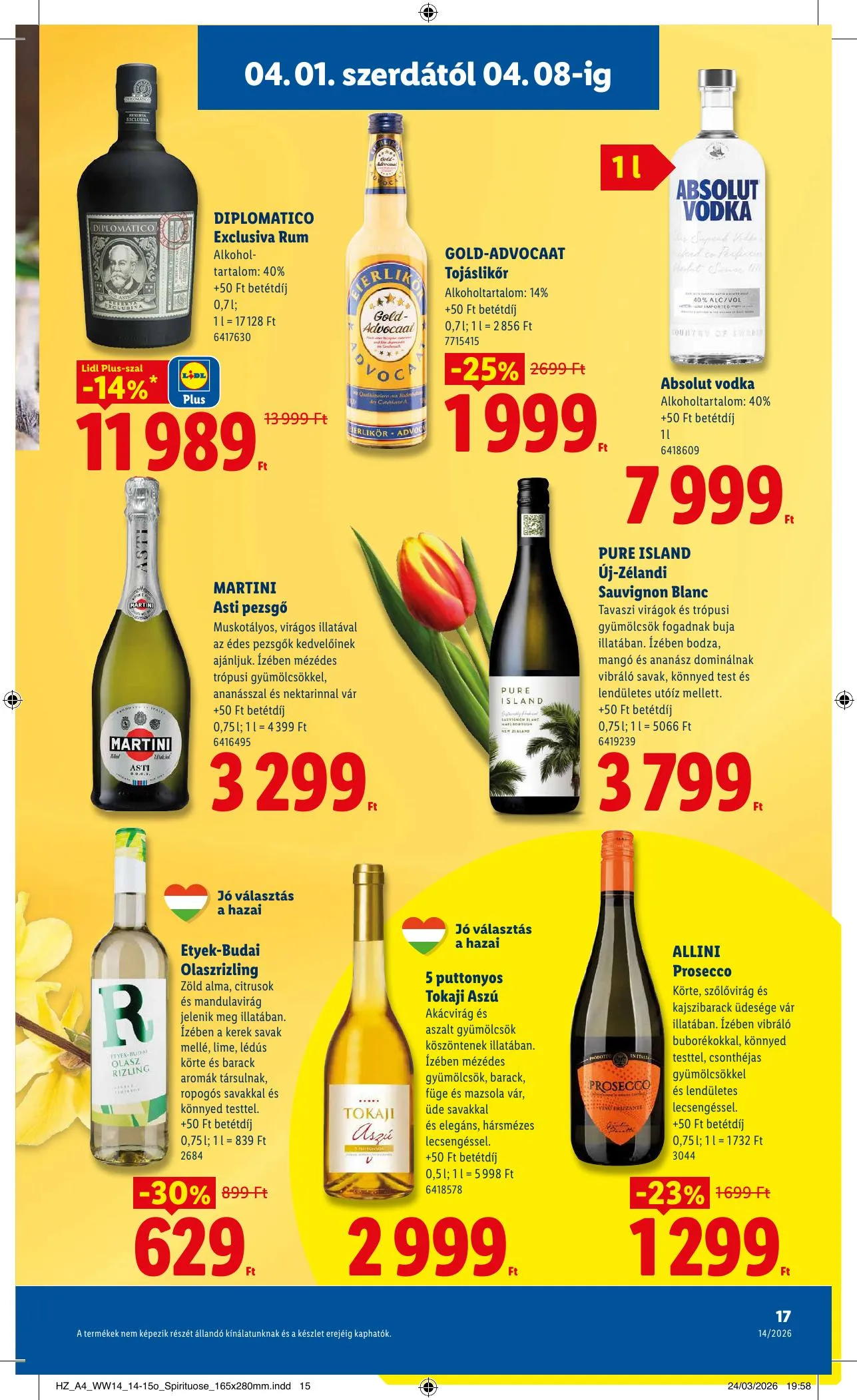 Lidl akciós újság 04.01–04.08 – 17. oldal