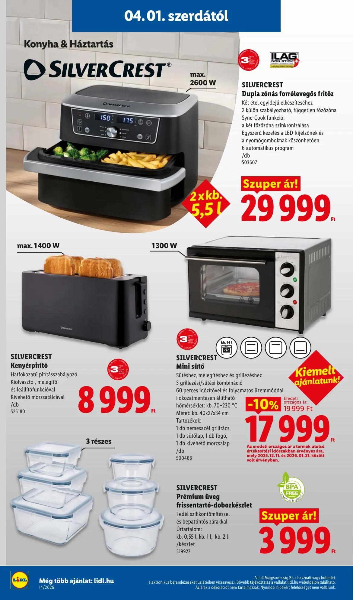 Lidl akciós újság 04.01–04.08 – 20. oldal