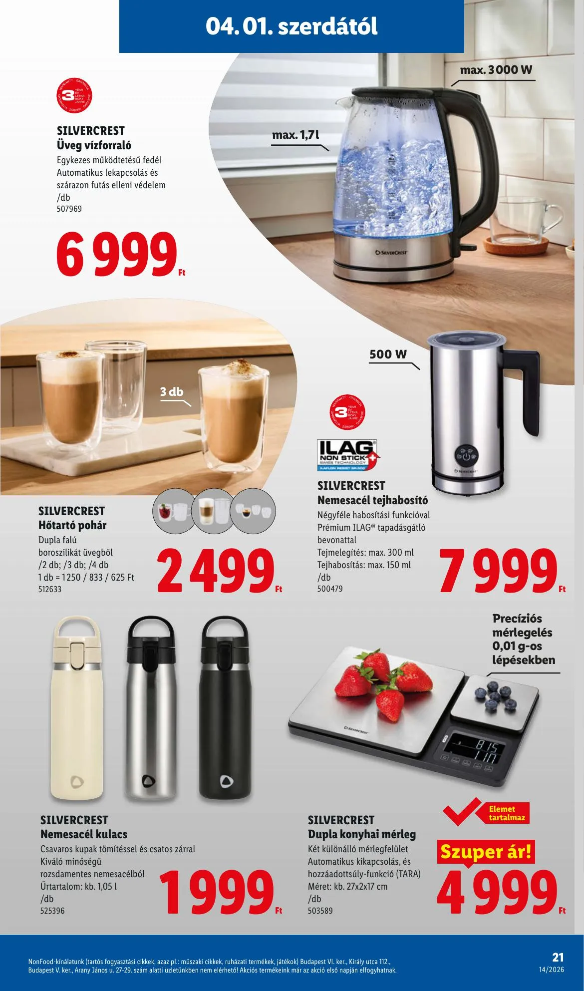 Lidl akciós újság 04.01–04.08 – 21. oldal