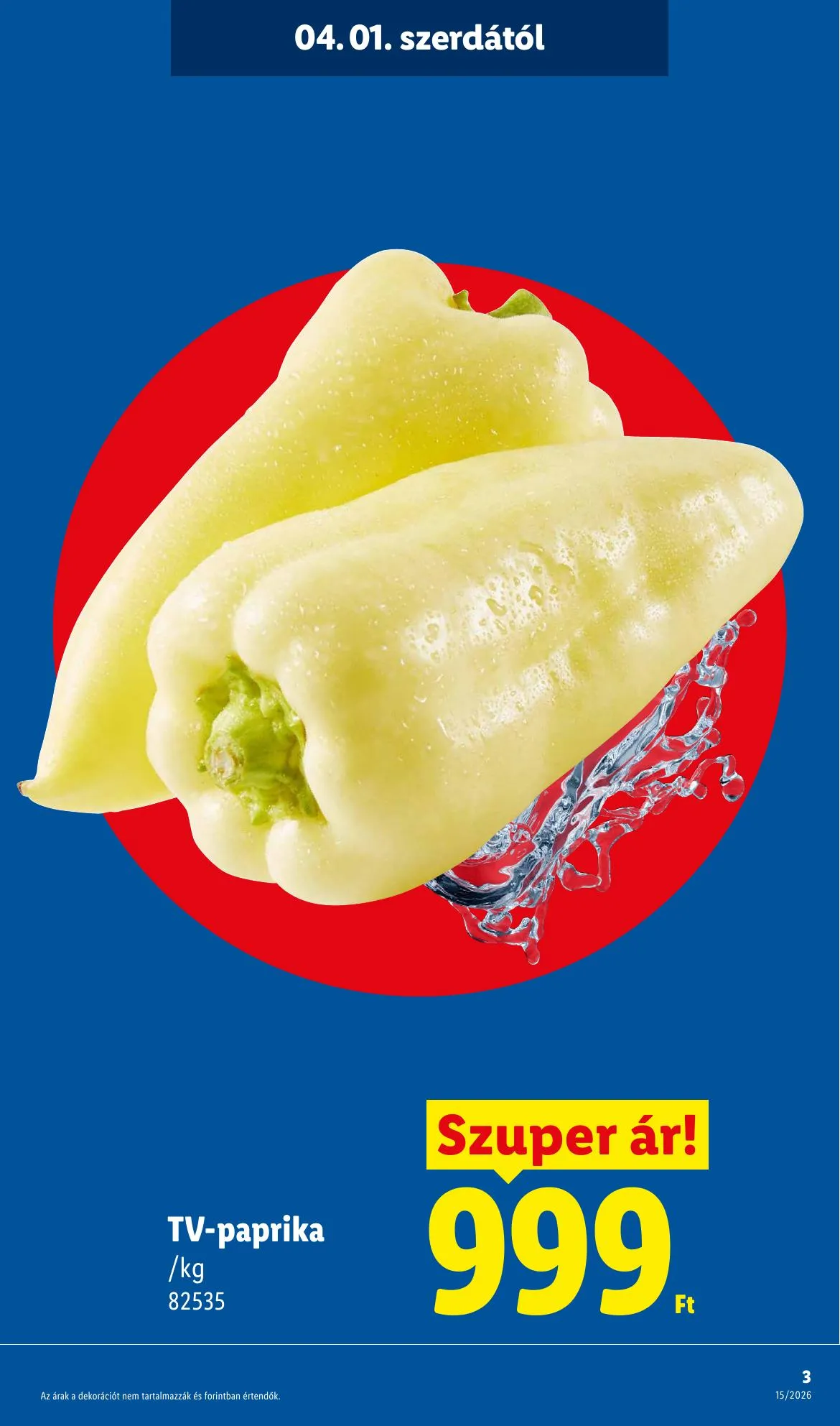 Lidl akciós újság 04.01–04.08 – 3. oldal