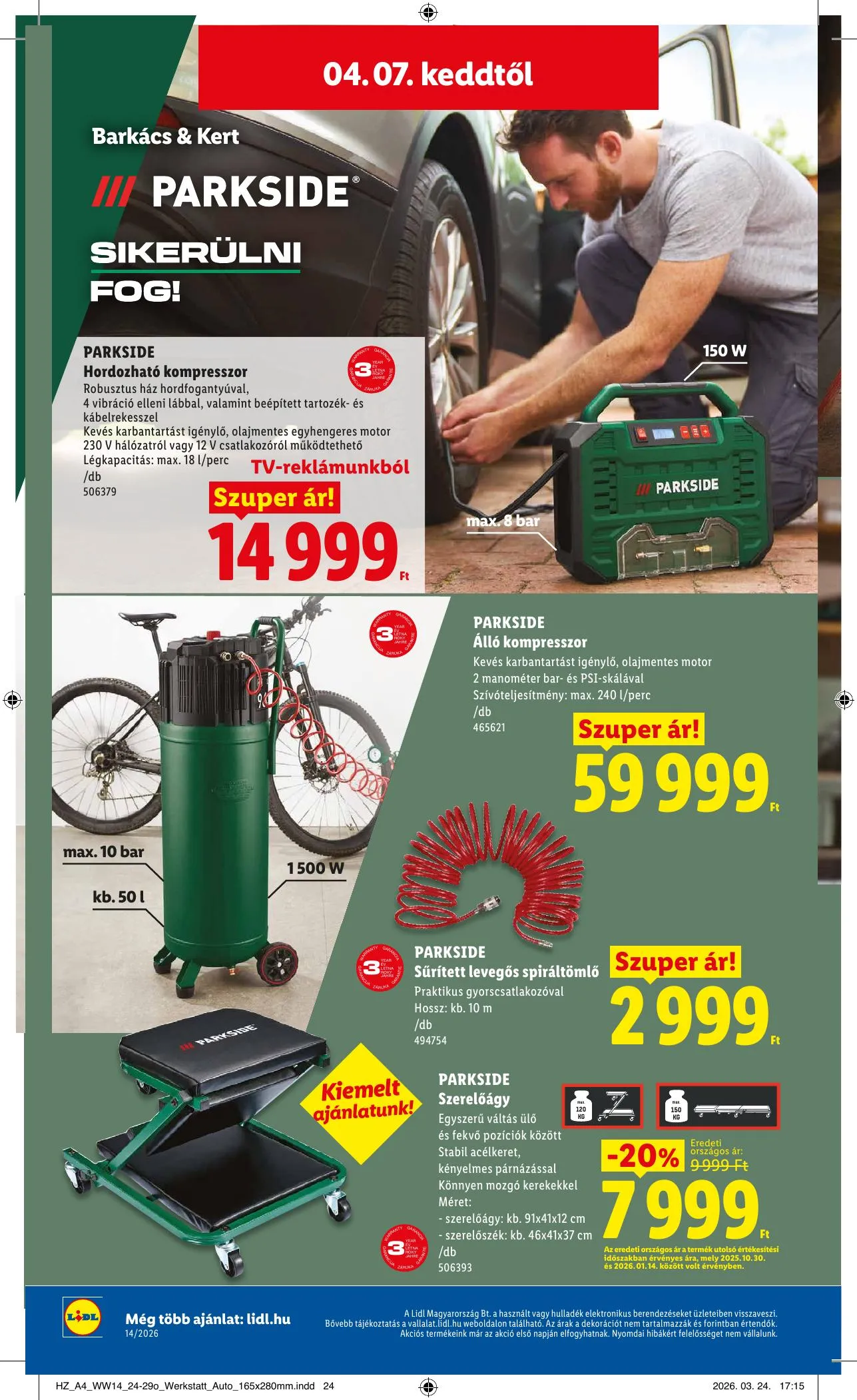 Lidl akciós újság 04.01–04.08 – 32. oldal