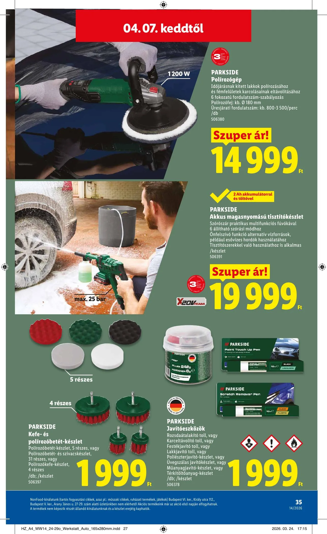 Lidl akciós újság 04.01–04.08 – 35. oldal