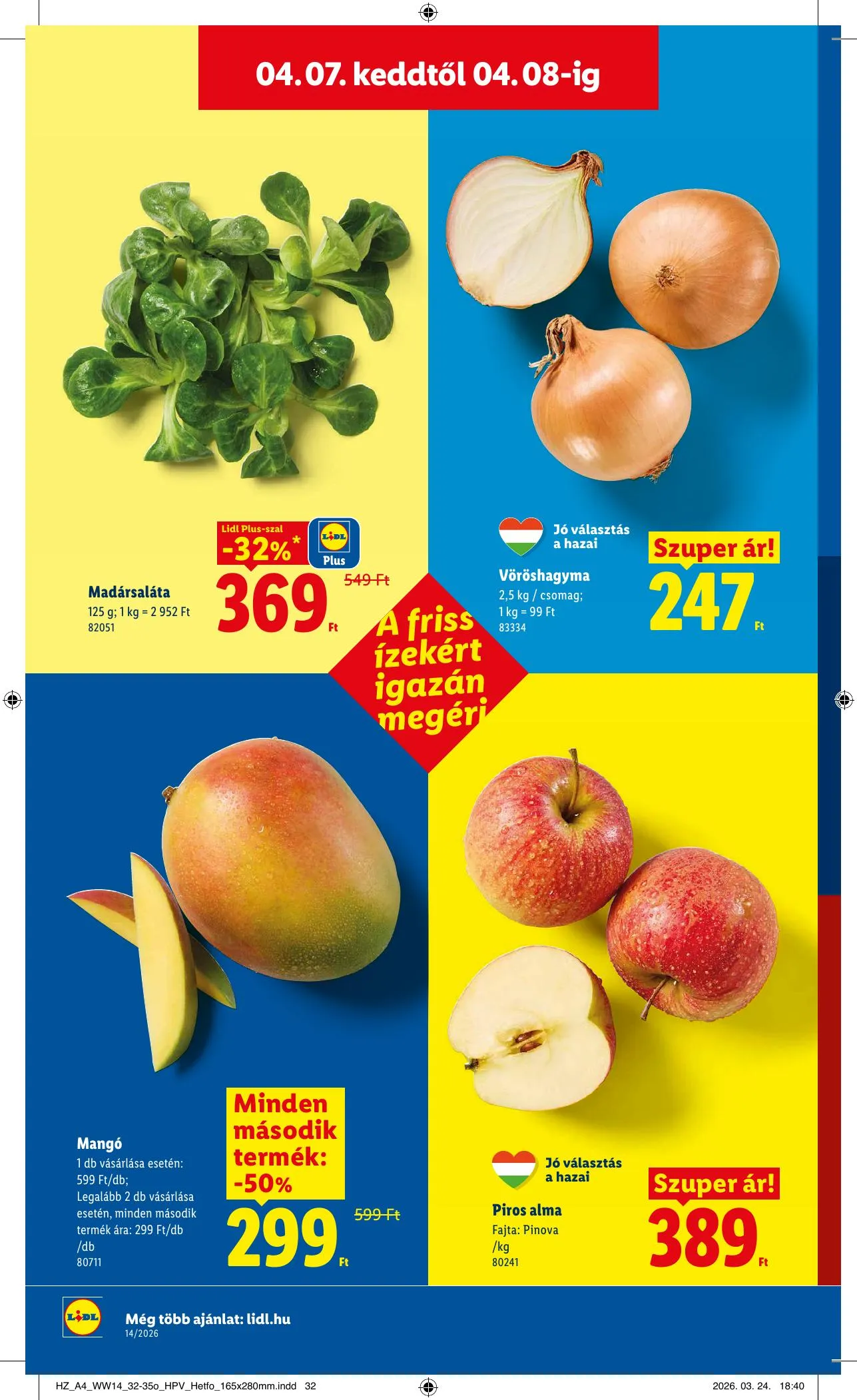 Lidl akciós újság 04.01–04.08 – 40. oldal