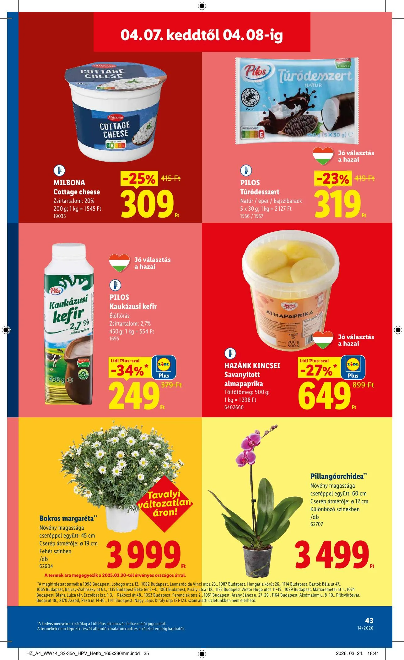 Lidl akciós újság 04.01–04.08 – 43. oldal