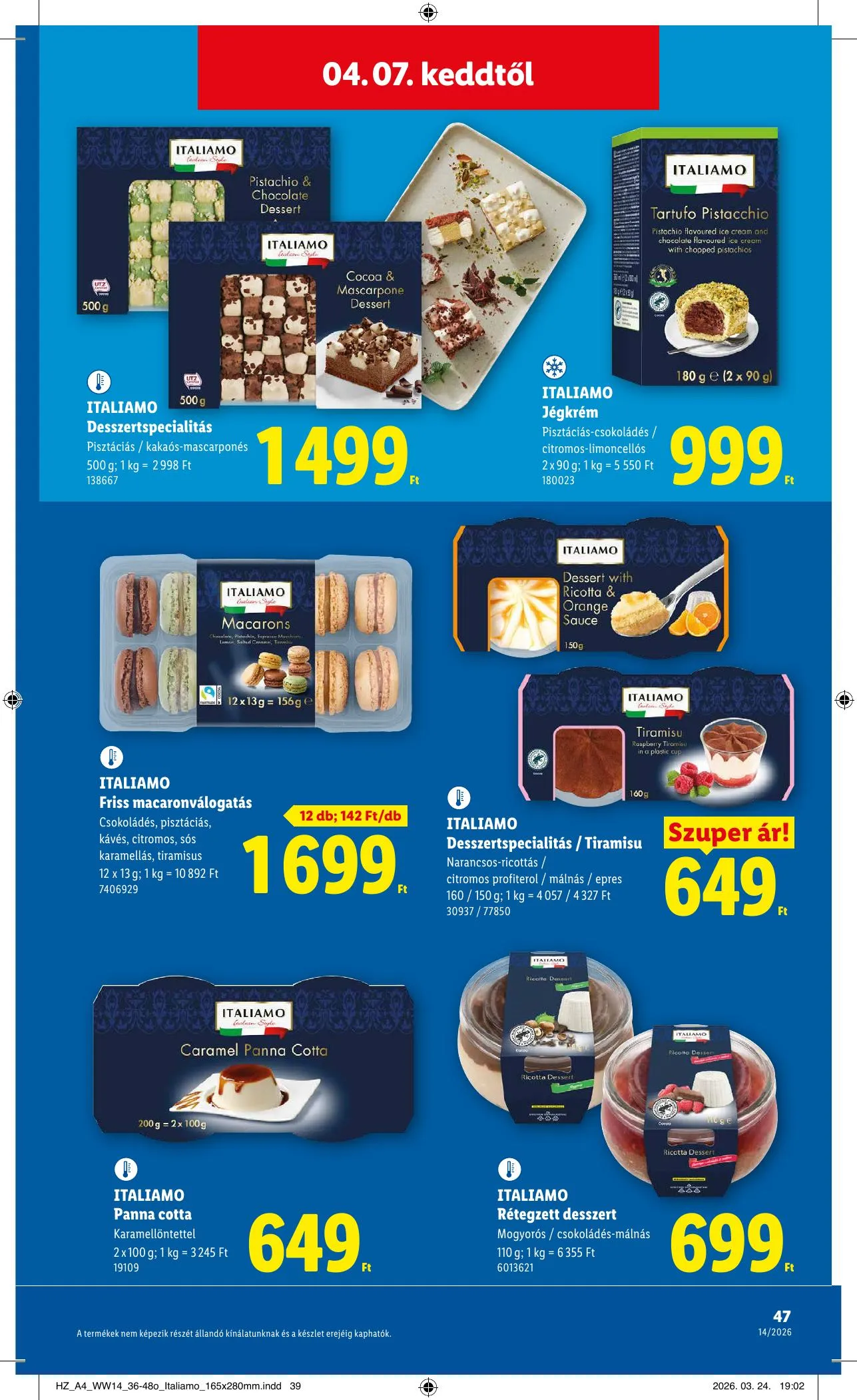 Lidl akciós újság 04.01–04.08 – 47. oldal