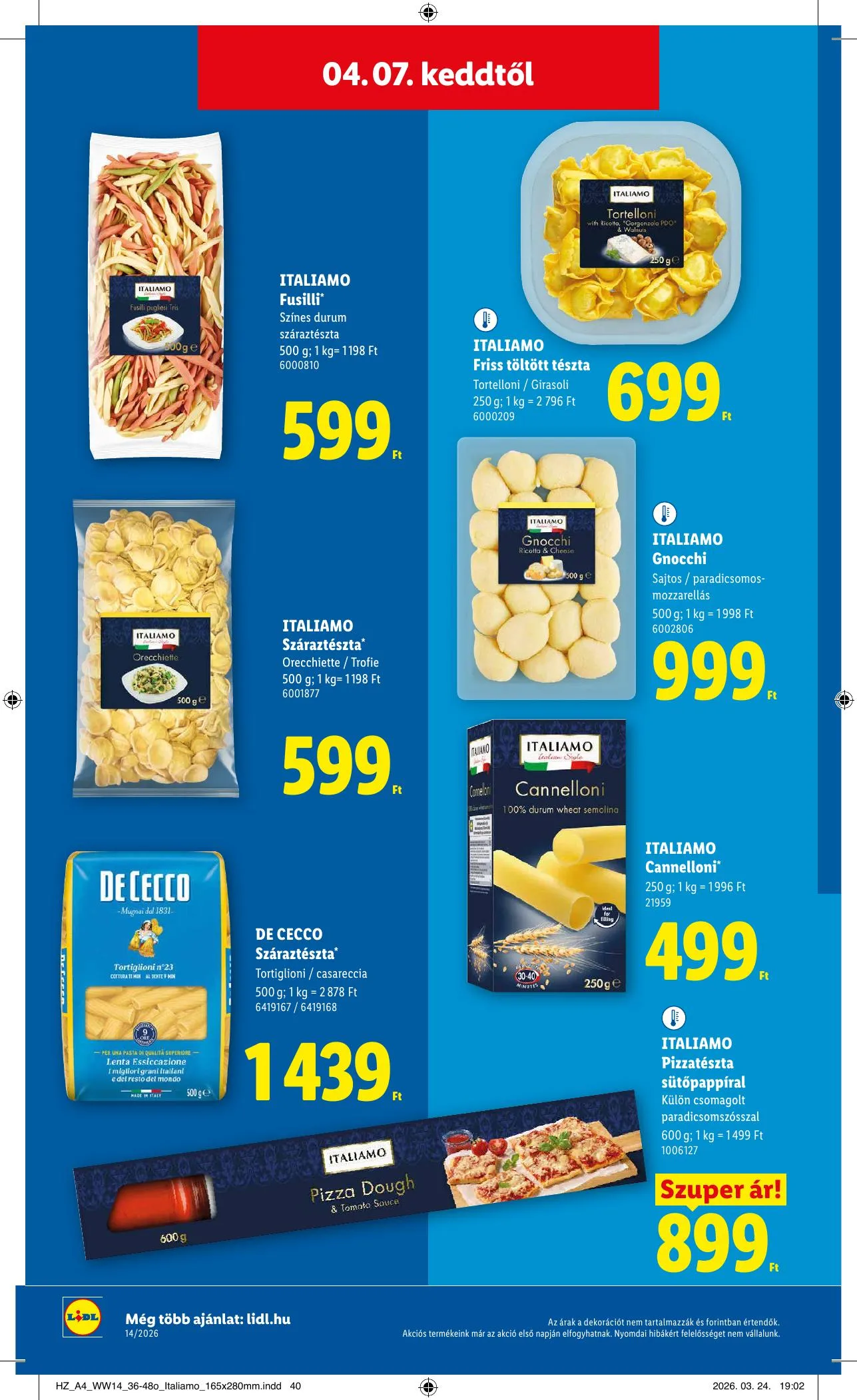 Lidl akciós újság 04.01–04.08 – 48. oldal