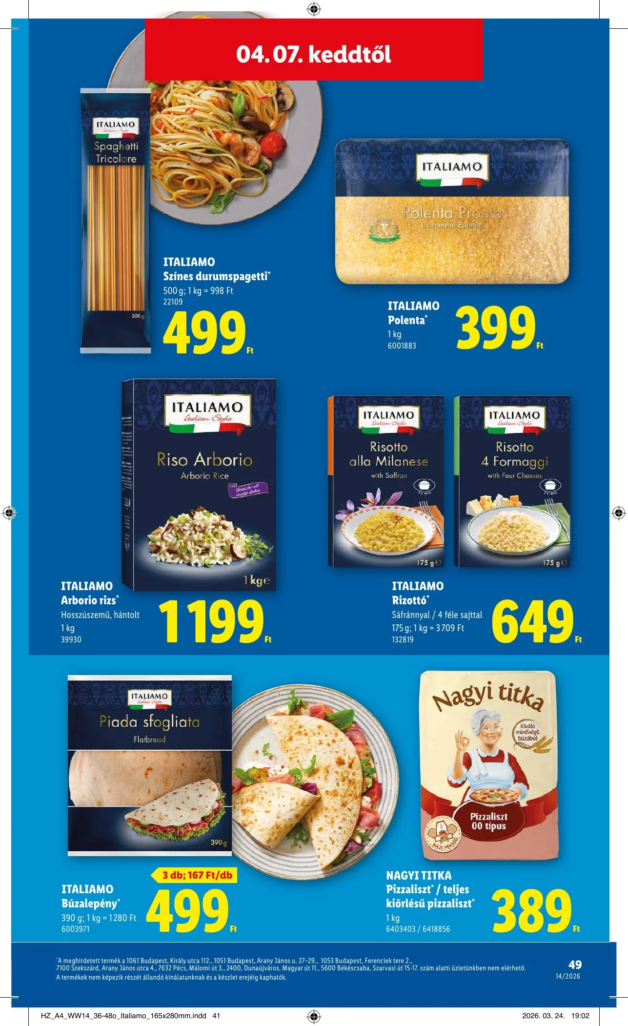 Lidl akciós újság 04.01–04.08 – 49. oldal