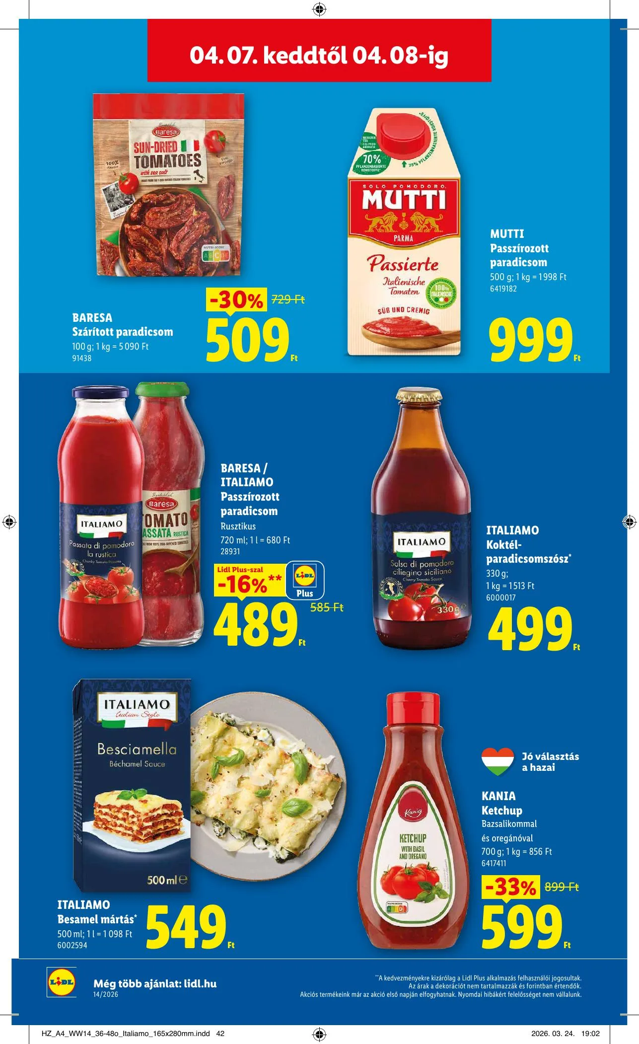 Lidl akciós újság 04.01–04.08 – 50. oldal