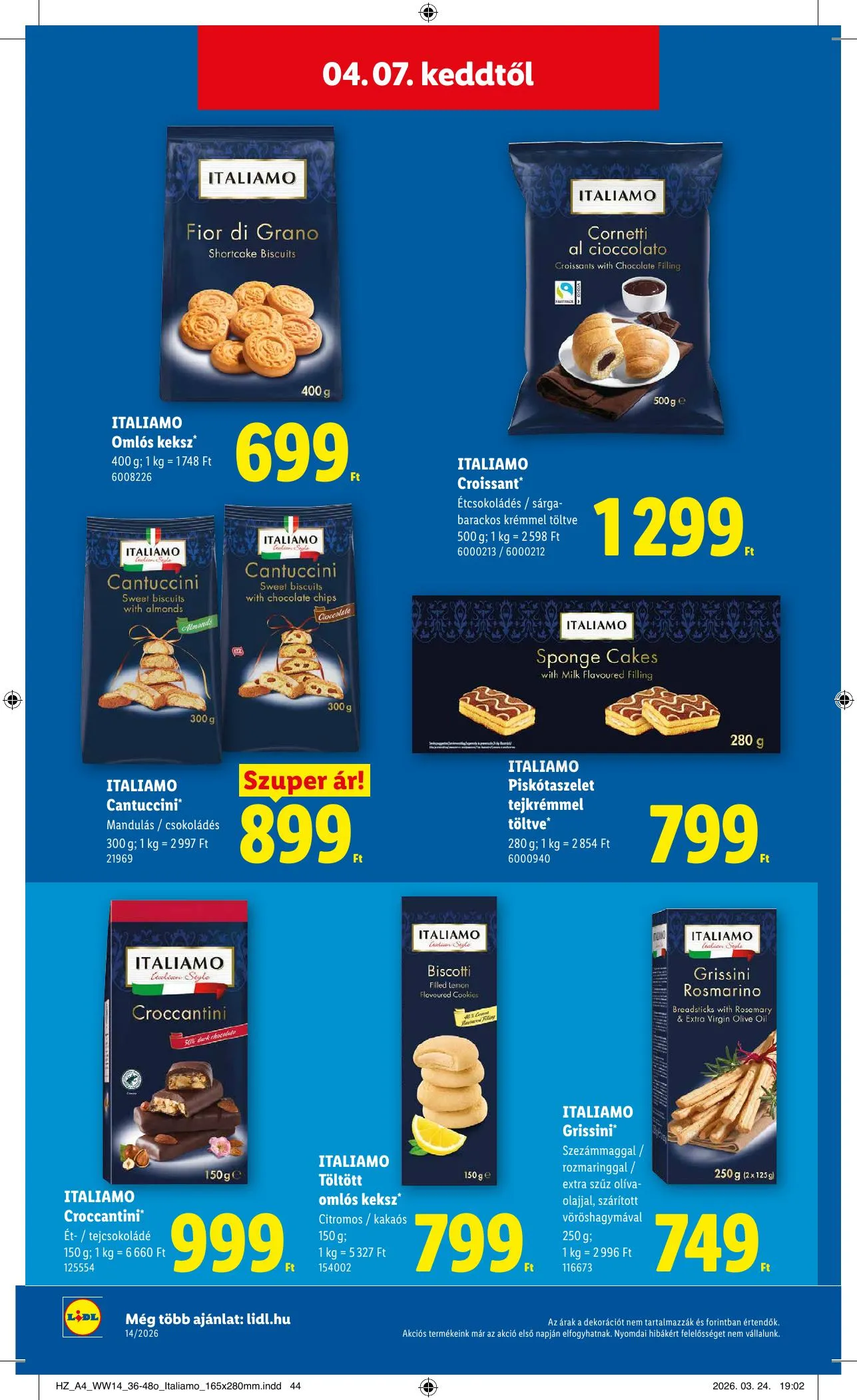 Lidl akciós újság 04.01–04.08 – 52. oldal