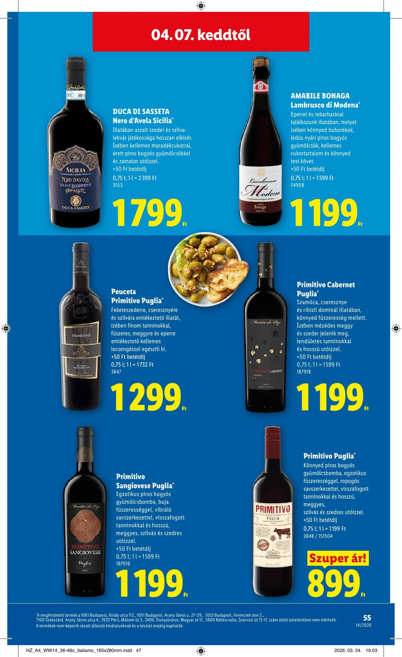 Lidl akciós újság 04.01–04.08 – 55. oldal
