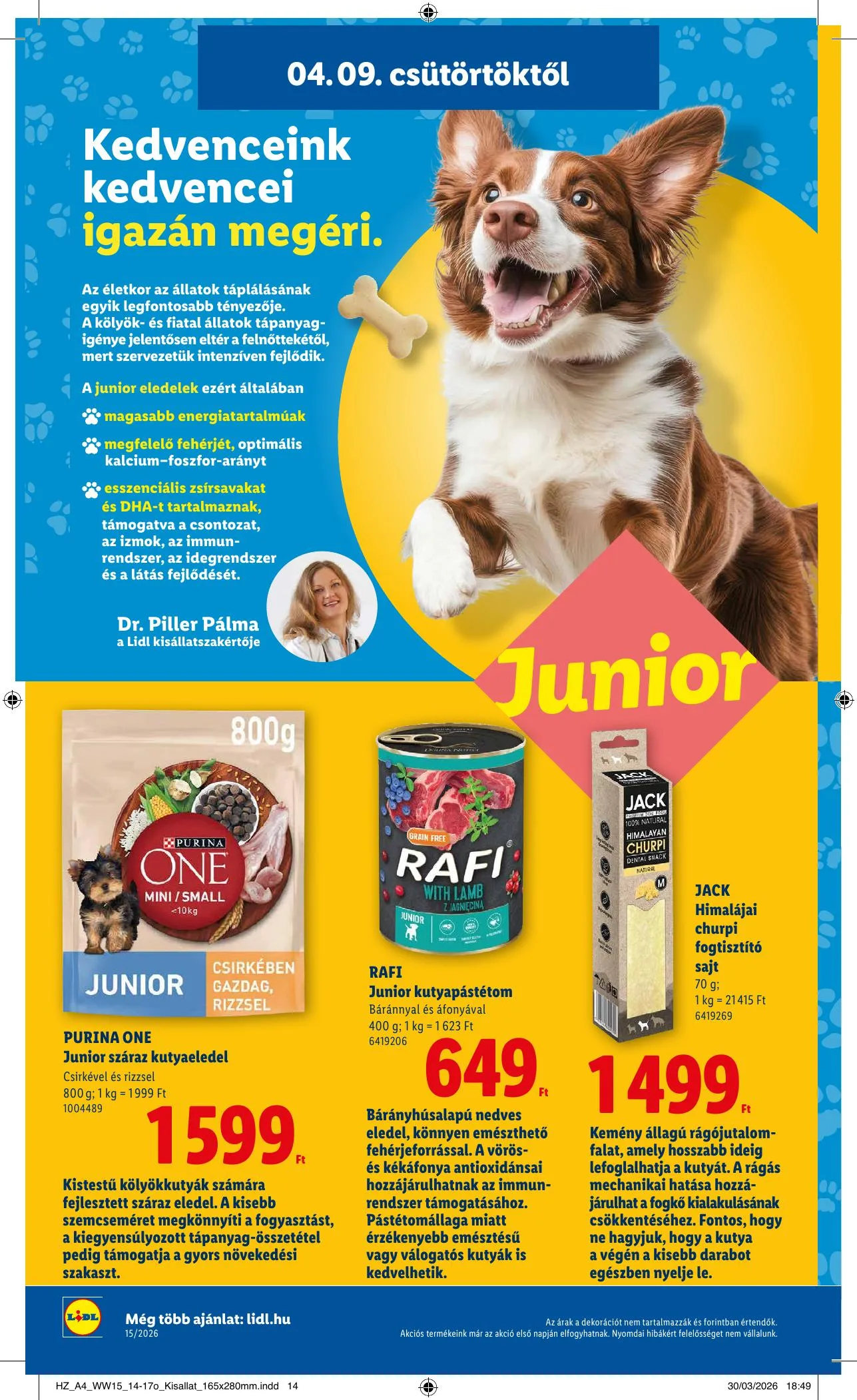Lidl akciós újság 04.09–04.15 – 18. oldal