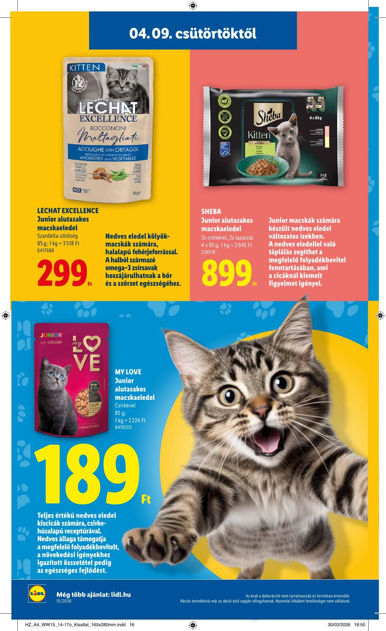 Lidl akciós újság 04.09–04.15 – 20. oldal