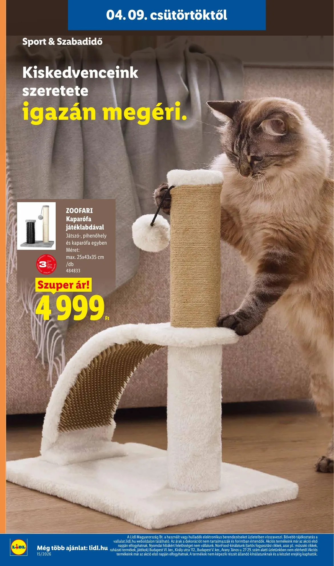 Lidl akciós újság 04.09–04.15 – 22. oldal