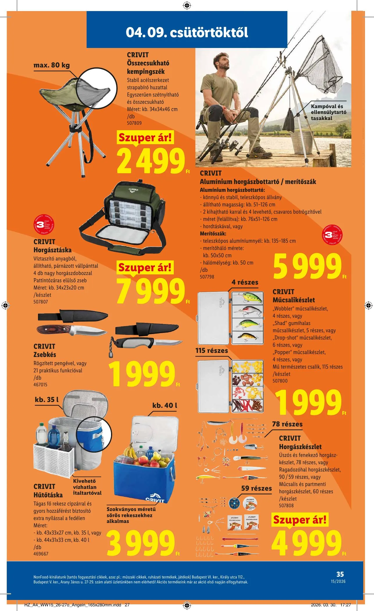 Lidl akciós újság 04.09–04.15 – 35. oldal