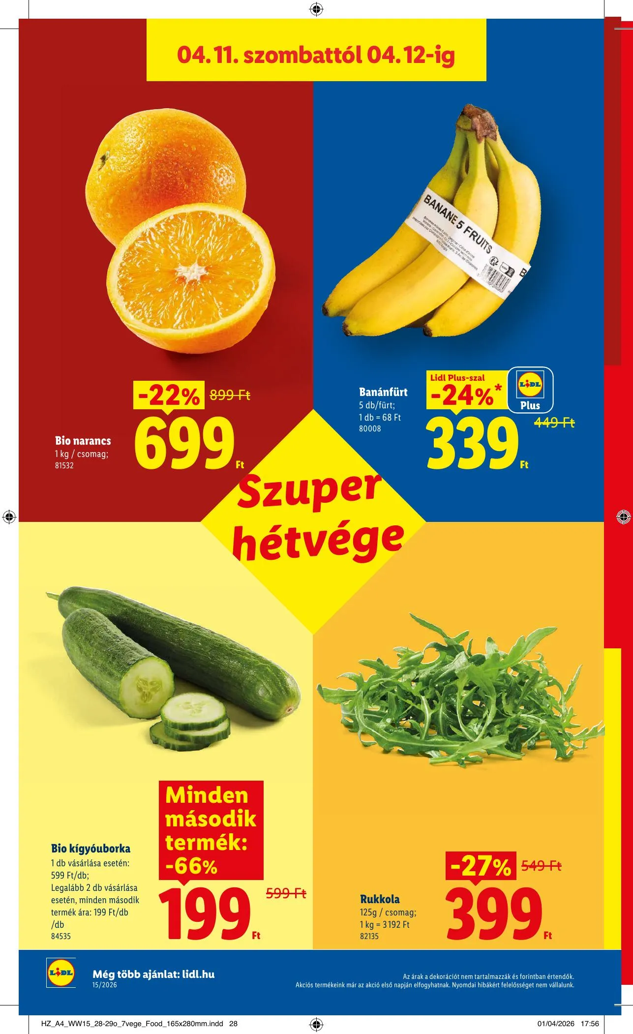 Lidl akciós újság 04.09–04.15 – 38. oldal