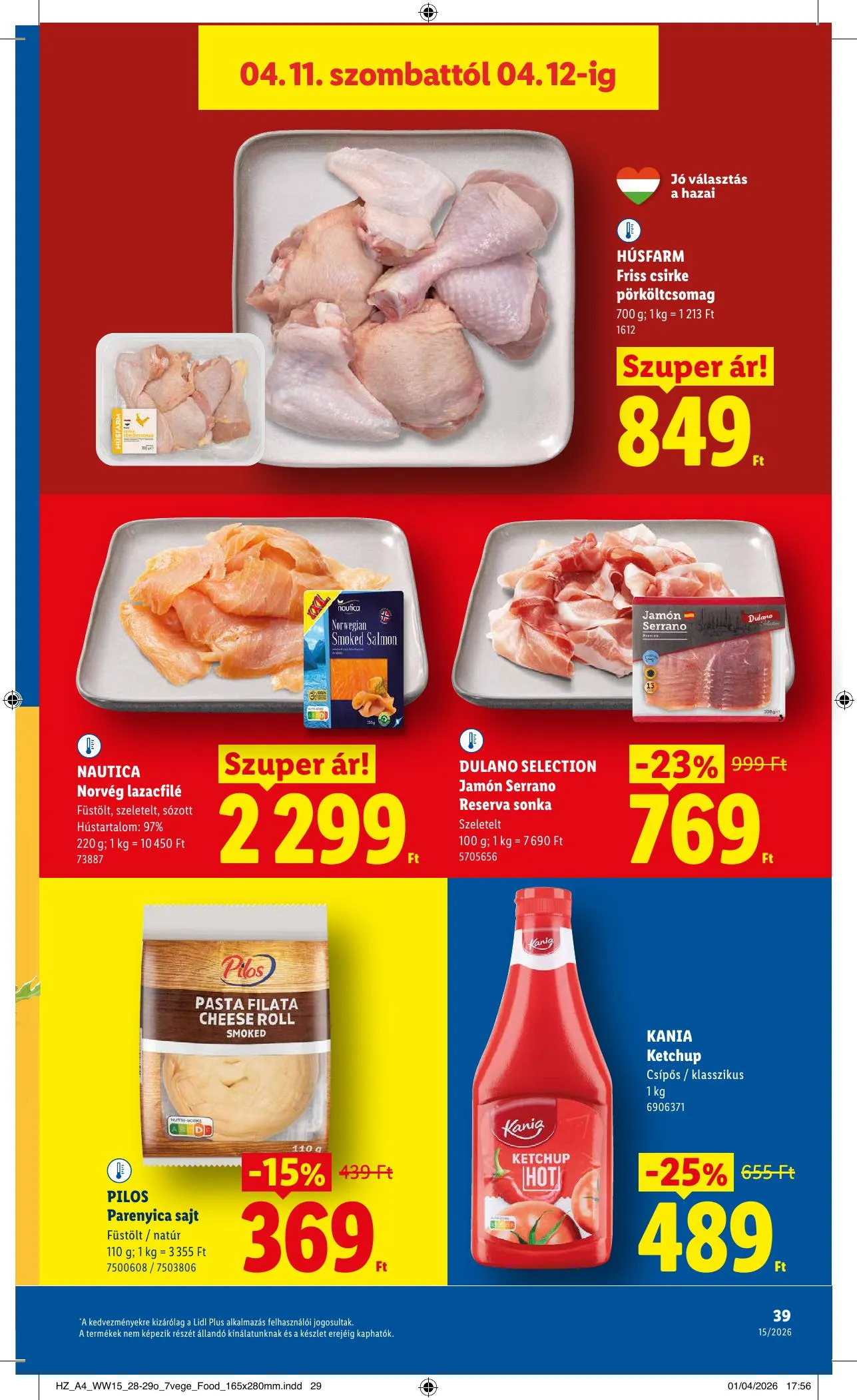Lidl akciós újság 04.09–04.15 – 39. oldal
