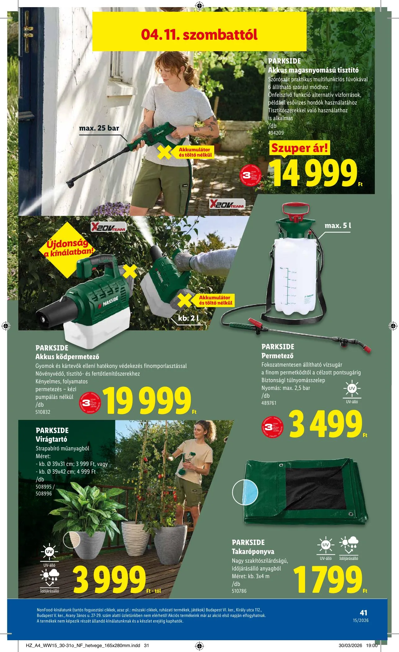 Lidl akciós újság 04.09–04.15 – 41. oldal