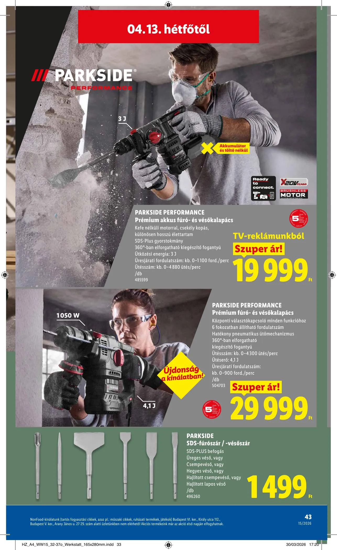 Lidl akciós újság 04.09–04.15 – 43. oldal