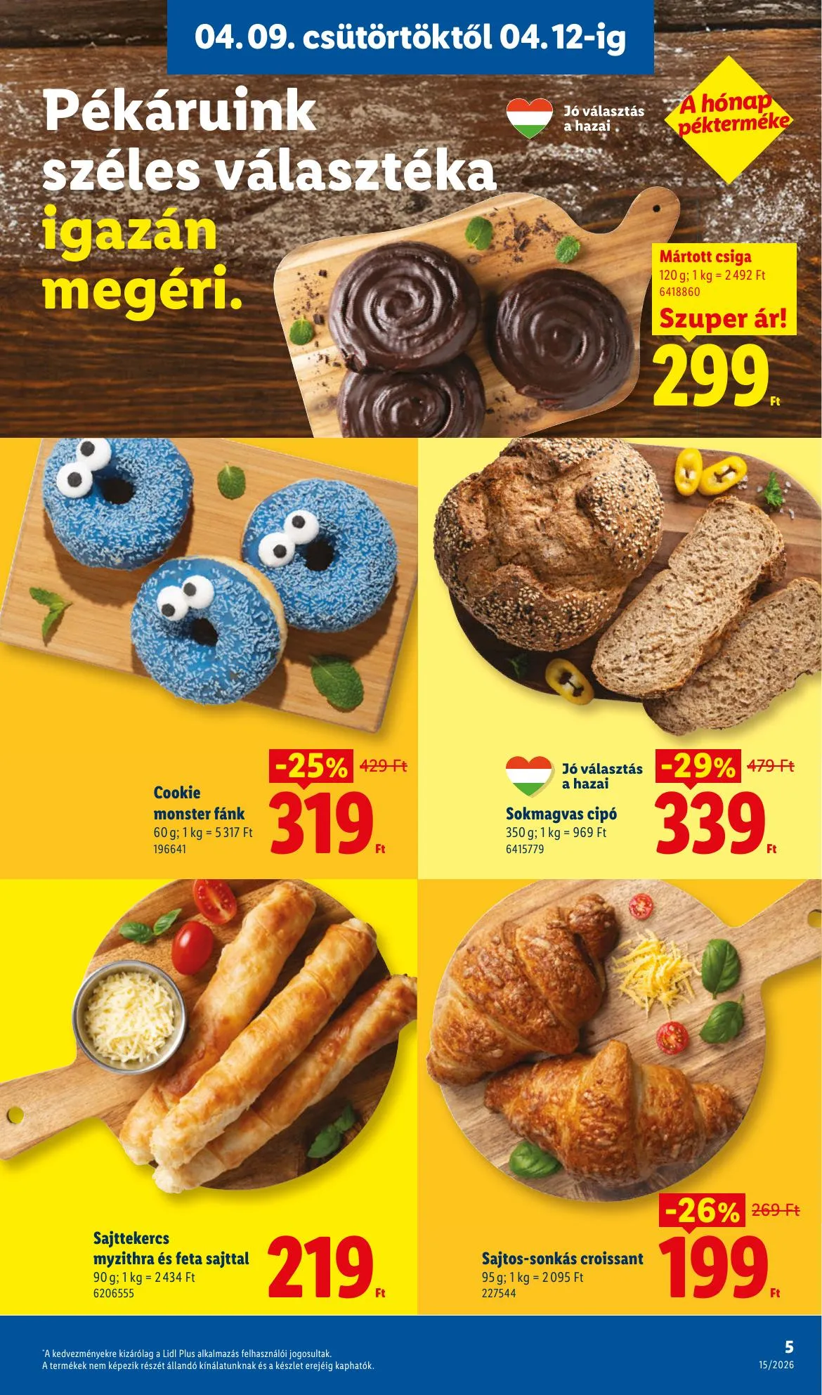 Lidl akciós újság 04.09–04.15 – 5. oldal