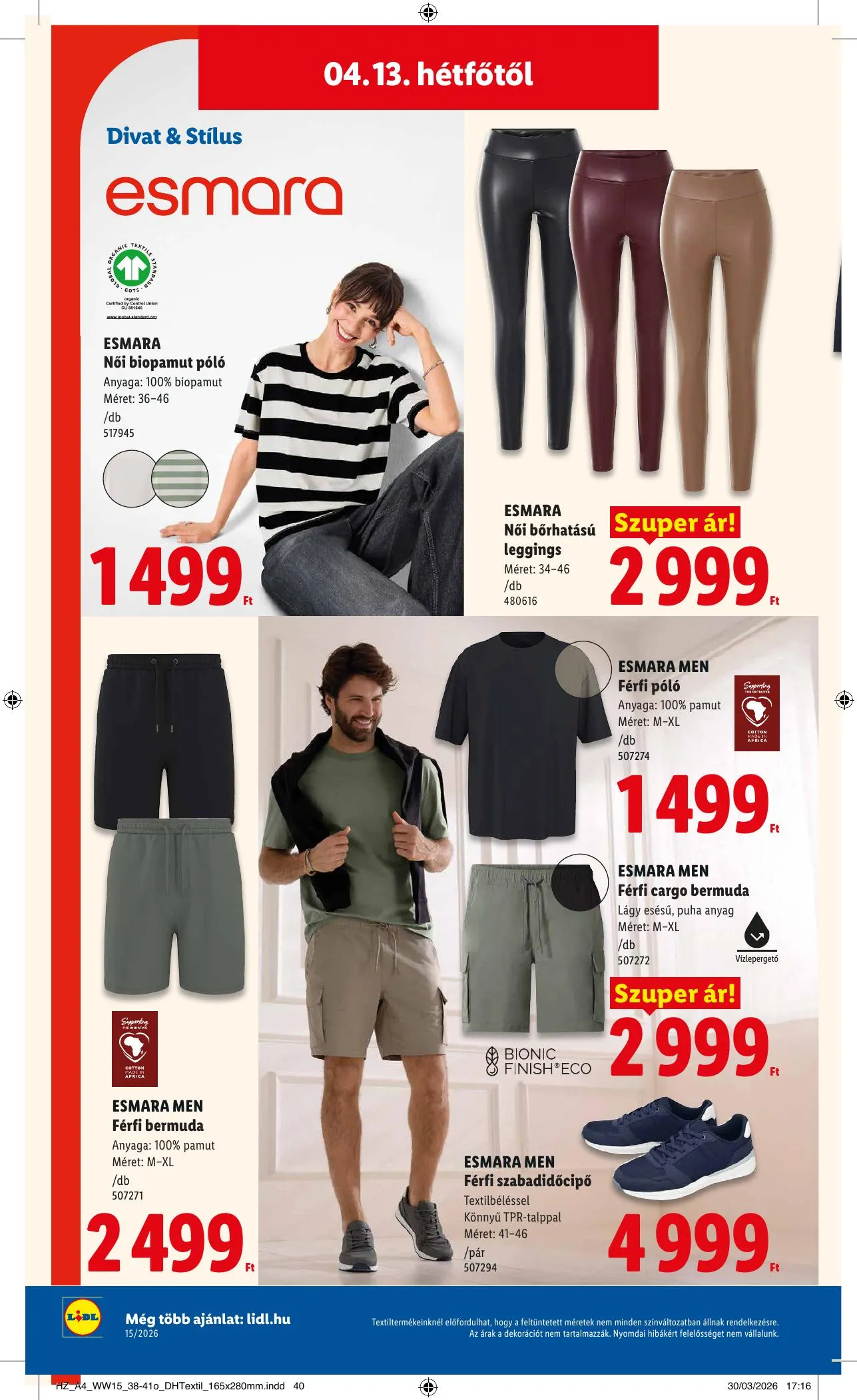 Lidl akciós újság 04.09–04.15 – 52. oldal
