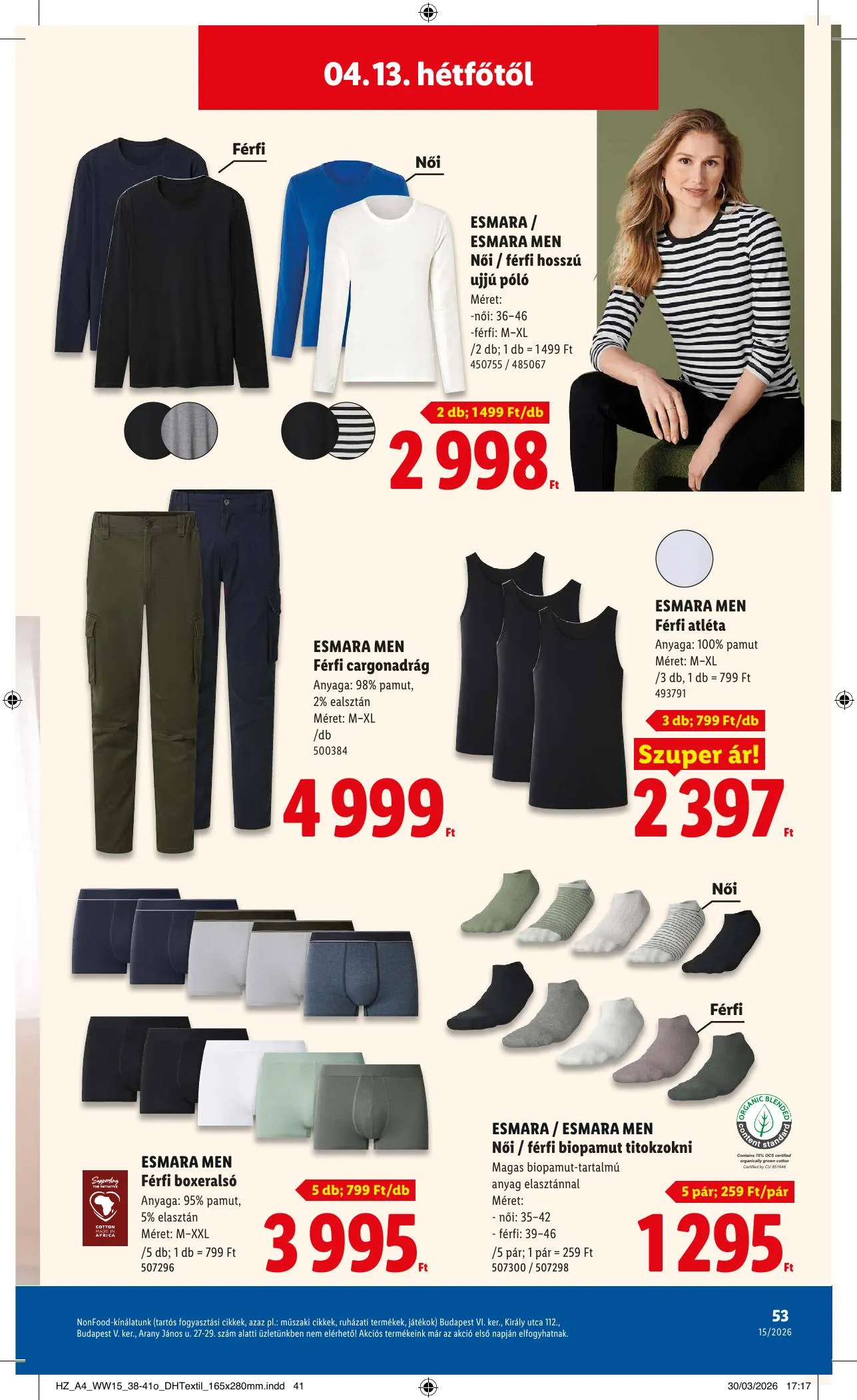 Lidl akciós újság 04.09–04.15 – 53. oldal