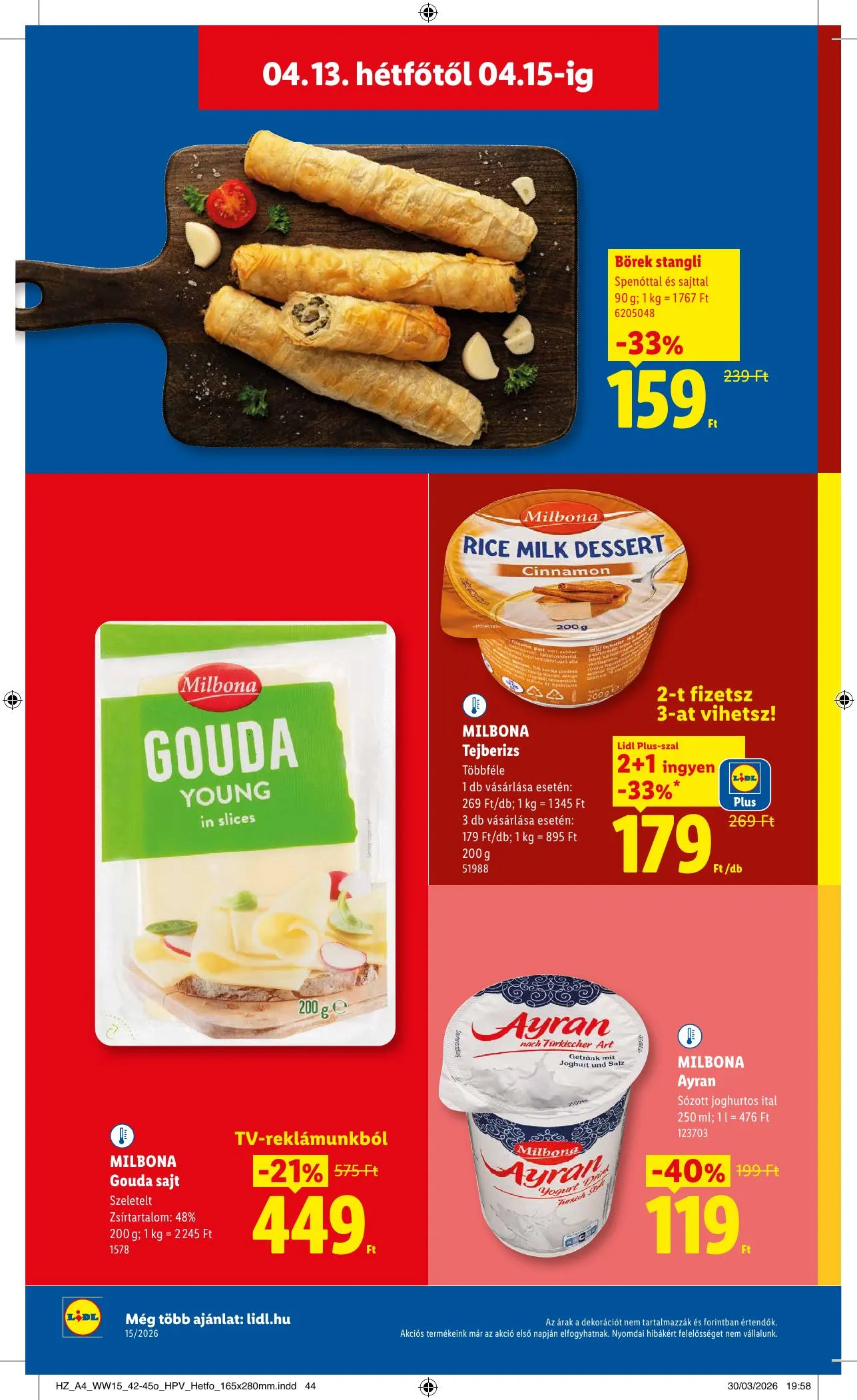 Lidl akciós újság 04.09–04.15 – 56. oldal