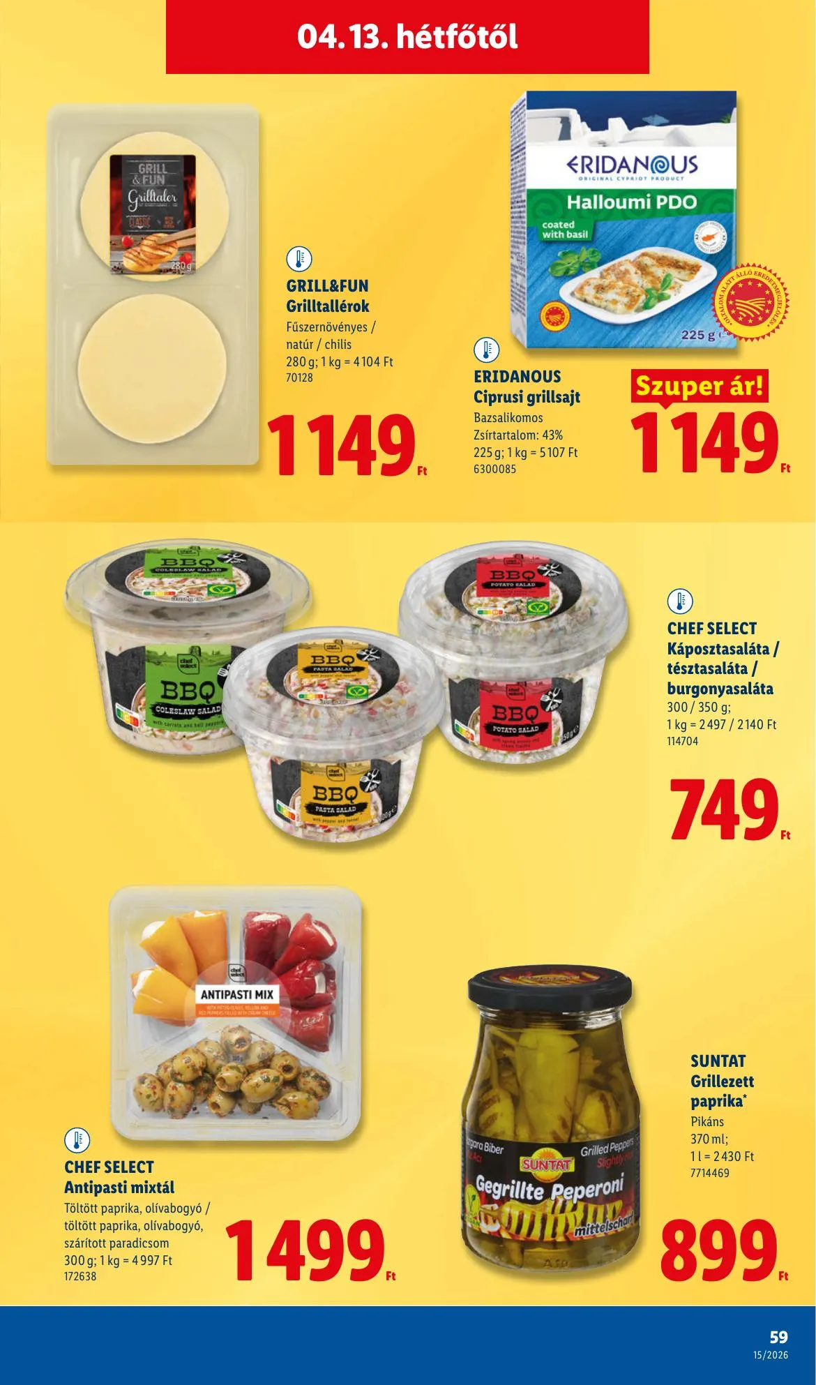 Lidl akciós újság 04.09–04.15 – 59. oldal