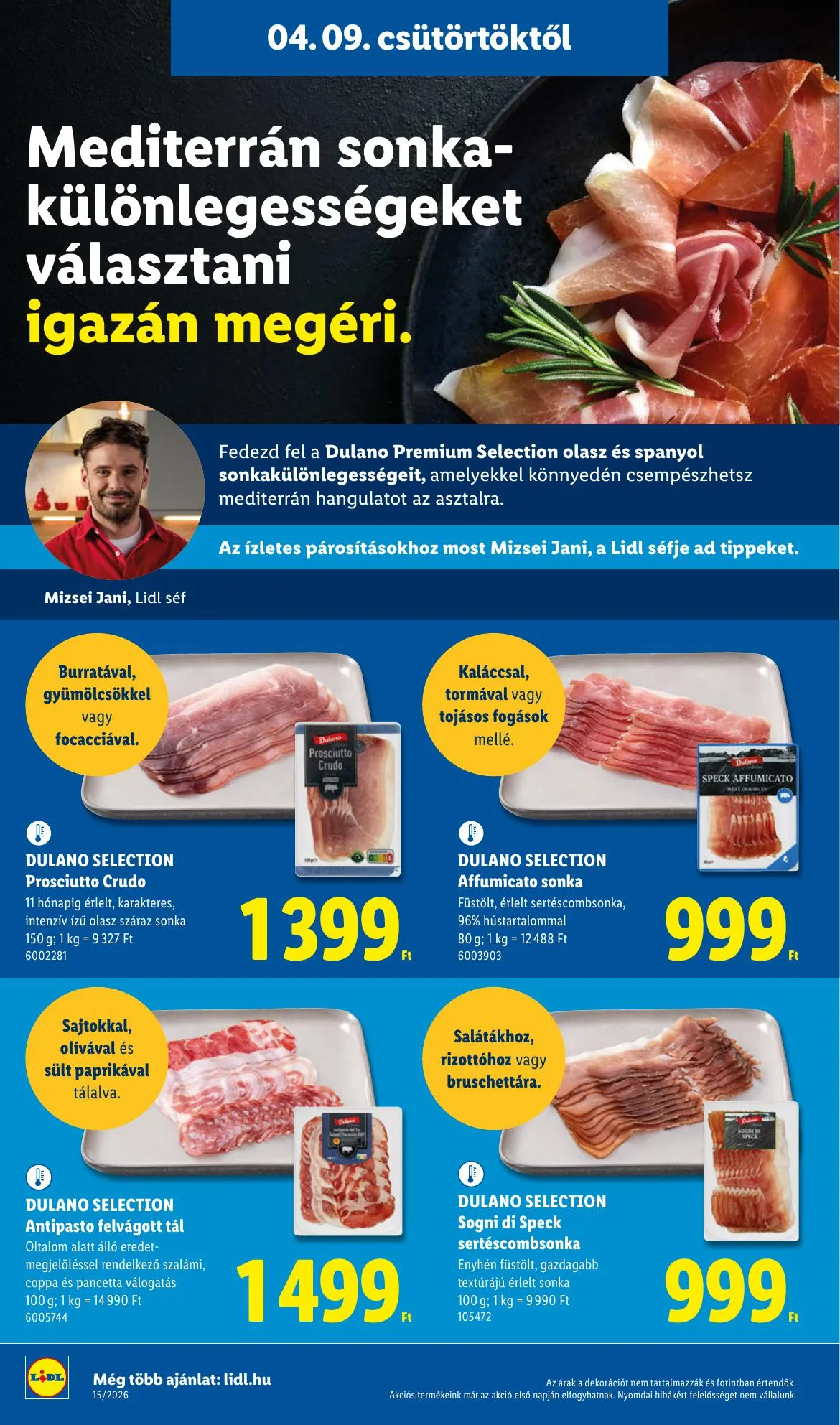 Lidl akciós újság 04.09–04.15 – 6. oldal
